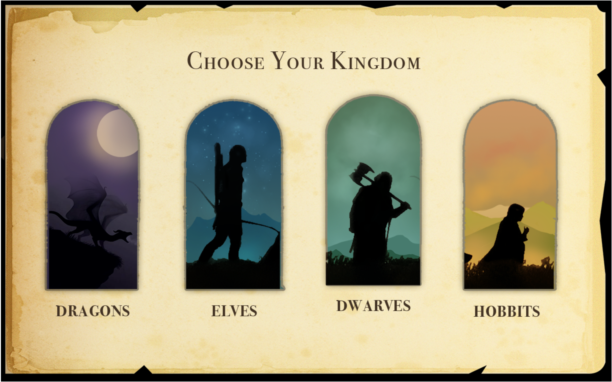 2. Choose Your Kingdom