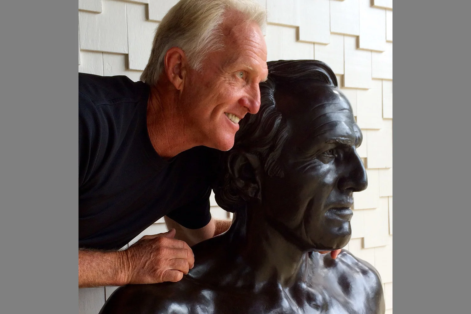Greg Norman bust