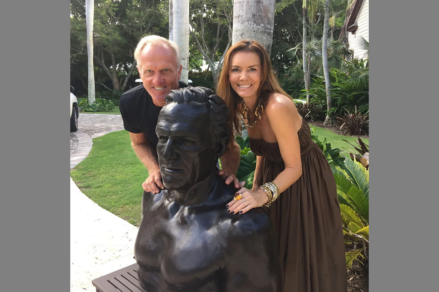 Greg Norman bust