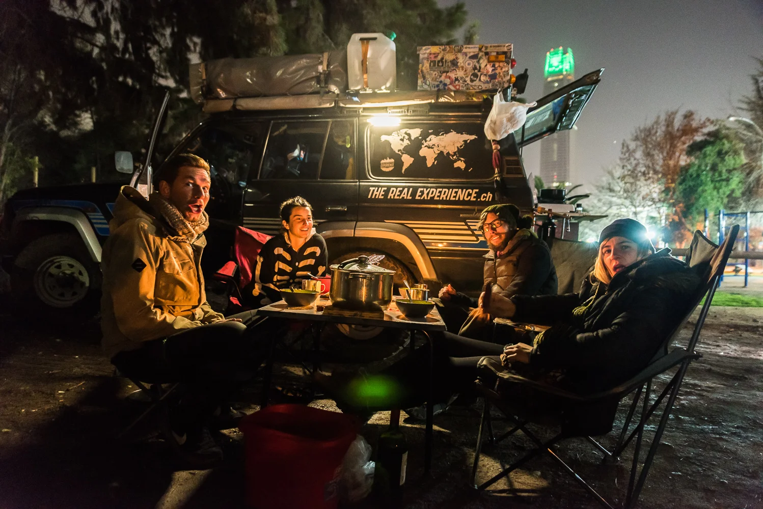camping-santiago-parking-lot-with-other-overlanders.jpeg