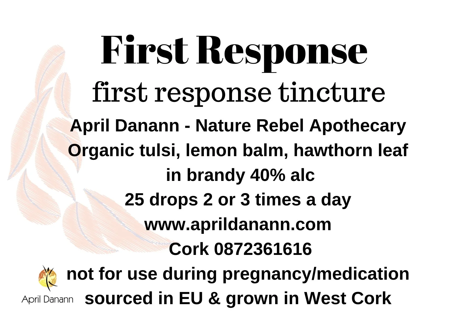 First Response Drops Tincture