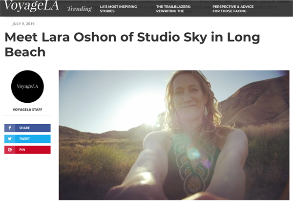 Meet Lara Oshon of STUDIO SKY