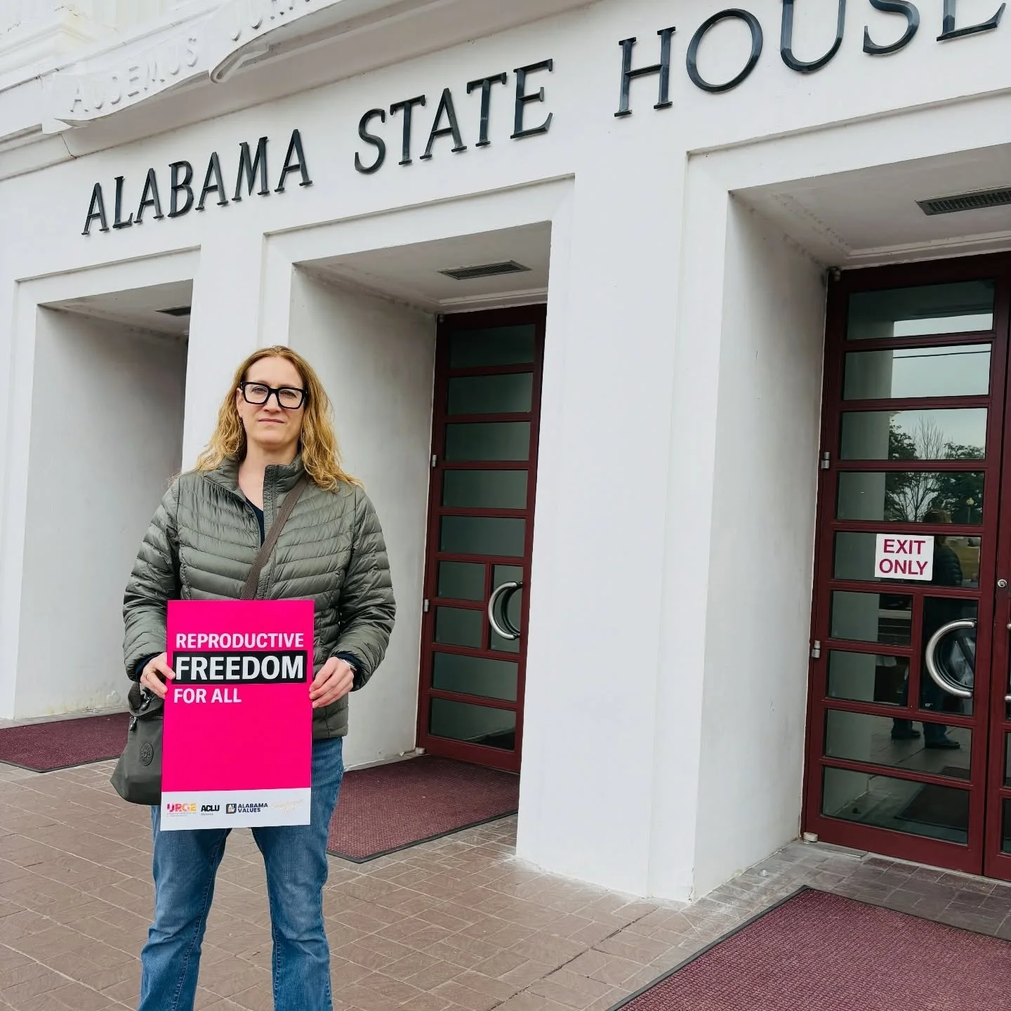 A good turnout for Reproductive Justice Advocacy Day at the Alabama State House, urging lawmakers to oppose legislation that would restrict sexual health education and reproductive freedom. Senate Bill 209 would require abstinence-only-until-marriage