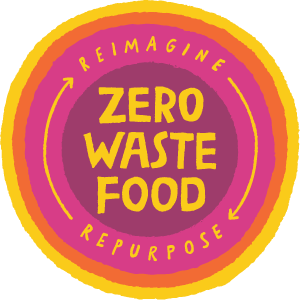 Zero Waste Food: Reimagine / Repurpose Logo