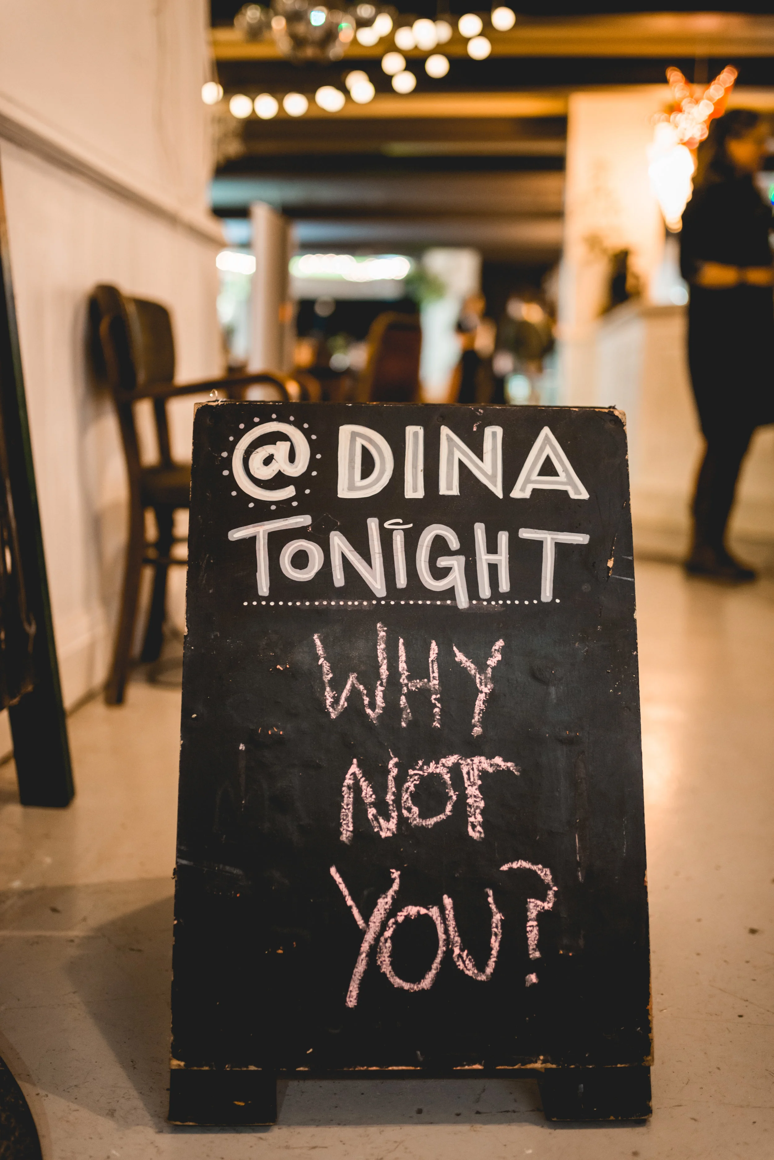 Why not you?