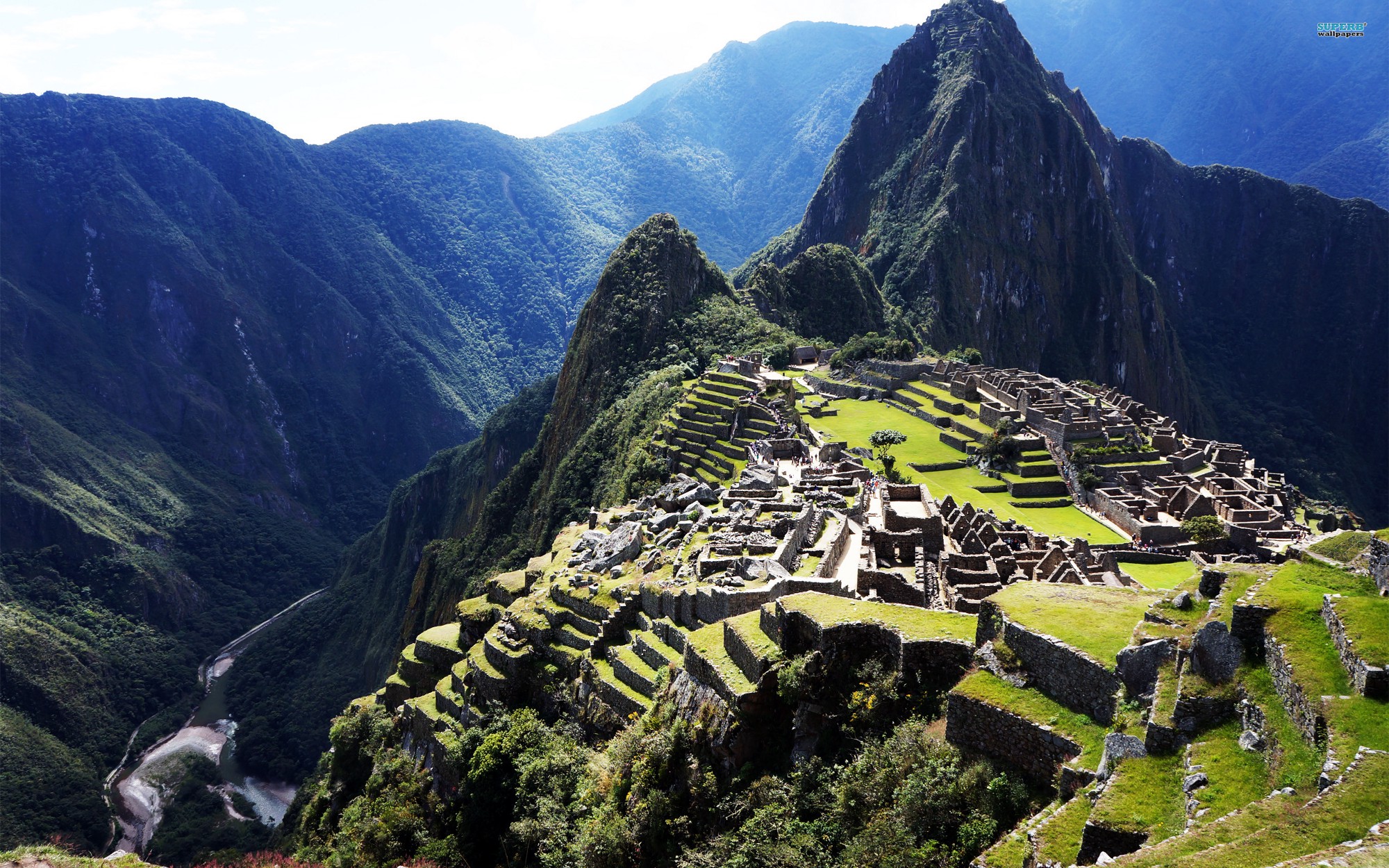 Machu Picchu, Peru — a beautiful example of intentional design in nature.