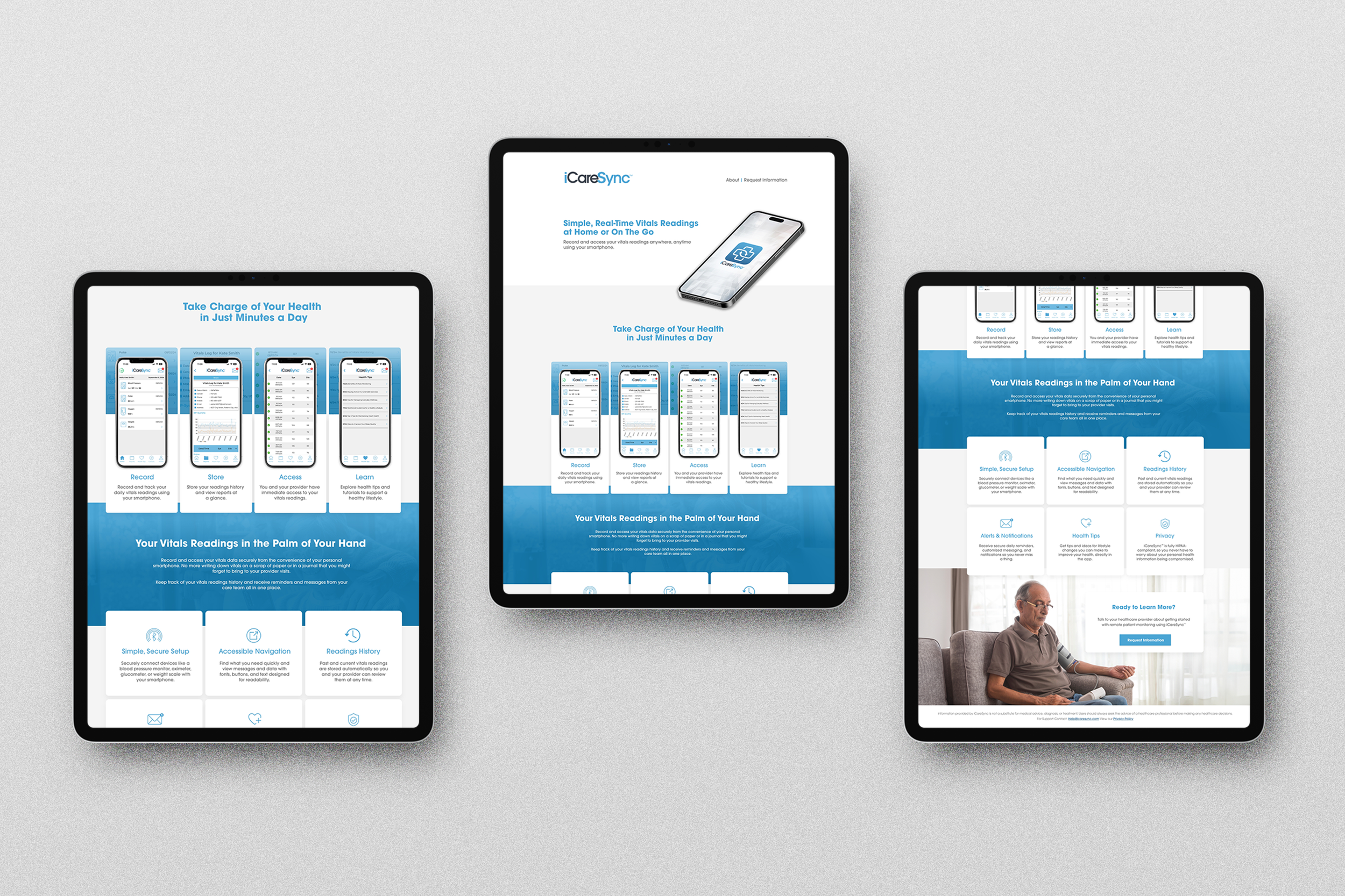 Website Landing Page