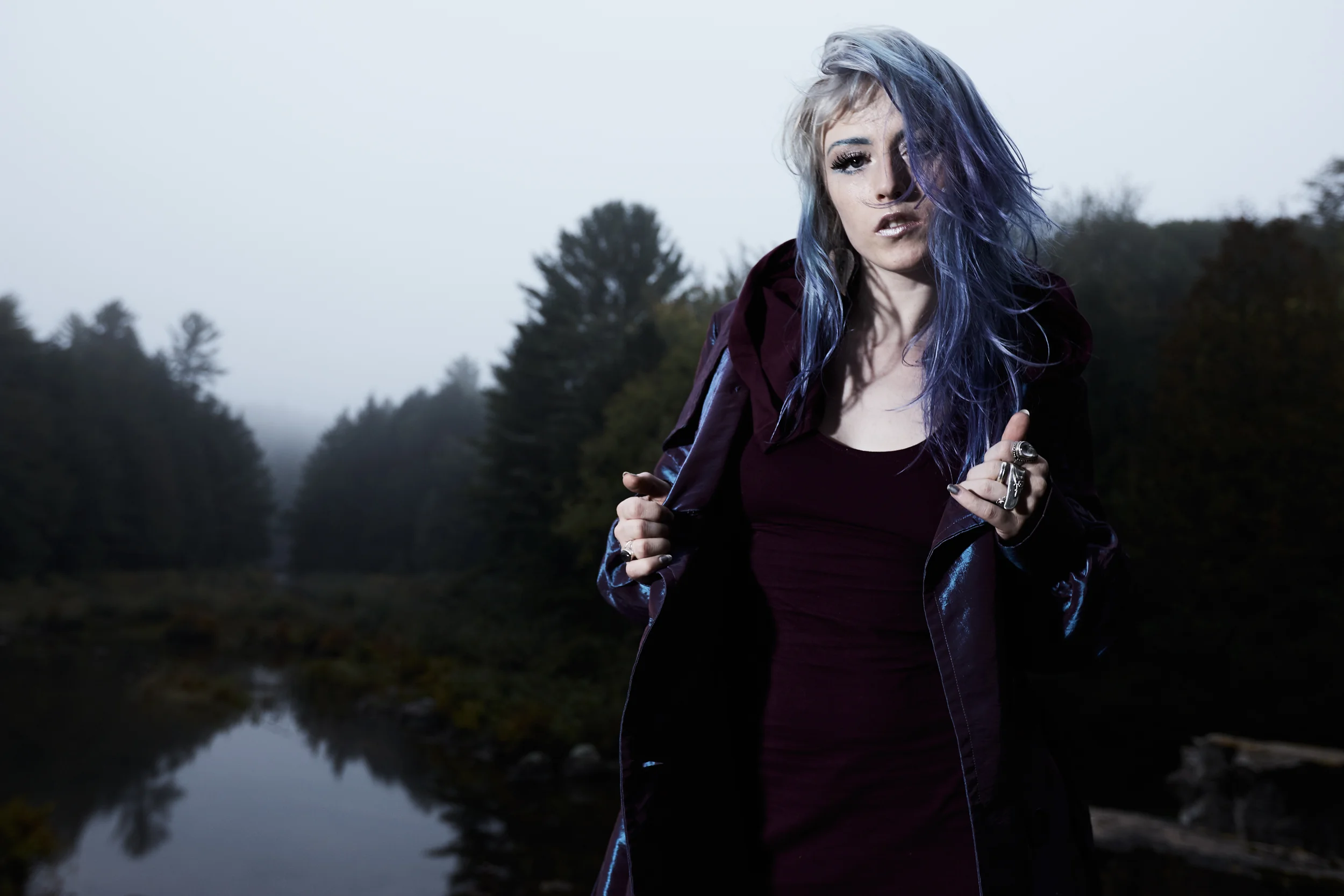 purple