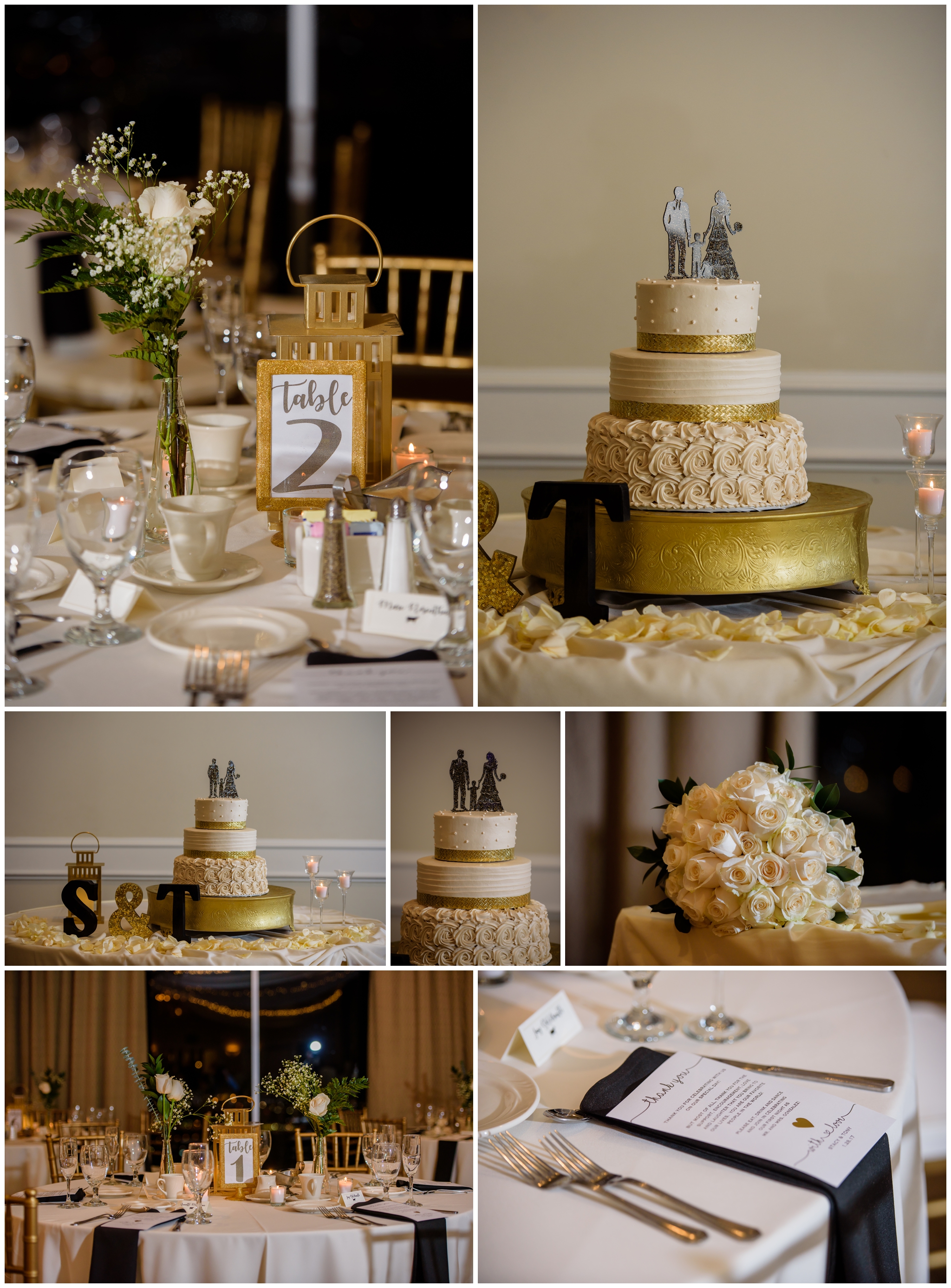 The very first thing I do is get into the reception area, set up my lights and take the detail shots. Even if people are already sitting down there has to be a table or two that are free. Oh and doesn't that cake look amazing!