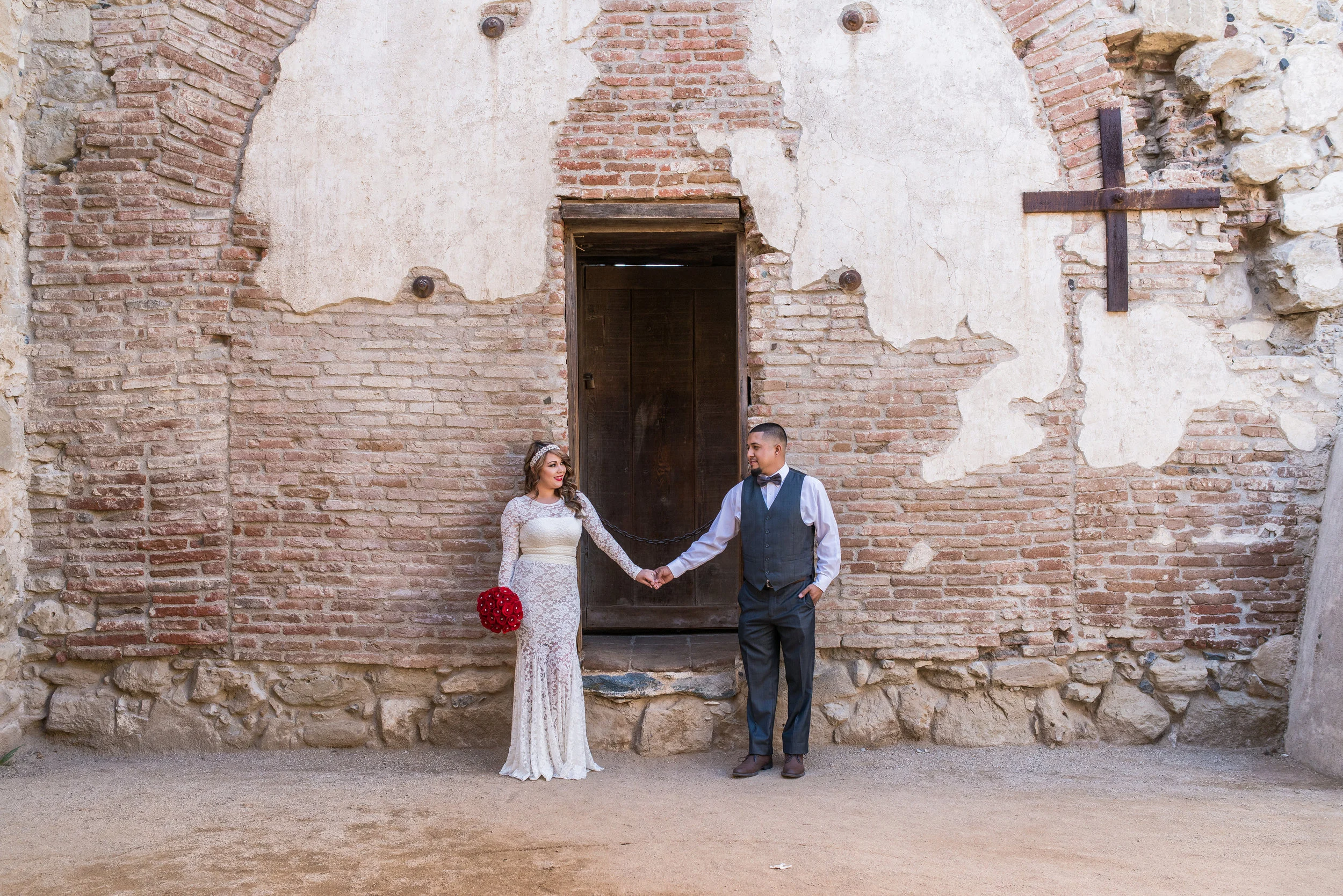 San Juan Capistrano is probably a top location for photo shoots. It is often asked for because of just how beautiful it is. There is an extra charge of $200 for having an engagement here and there is a permit fee but it is worth it.