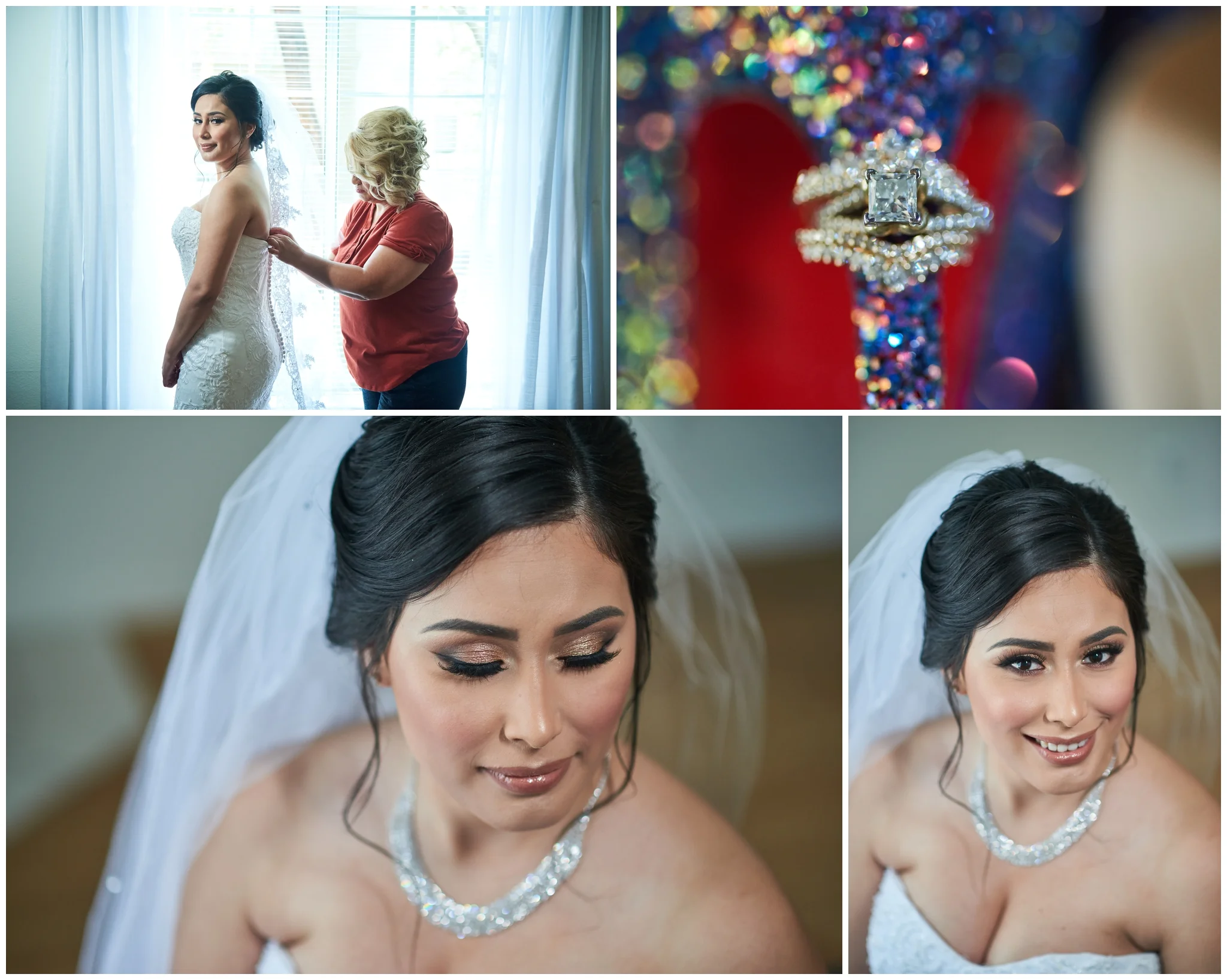 Bride Getting Ready