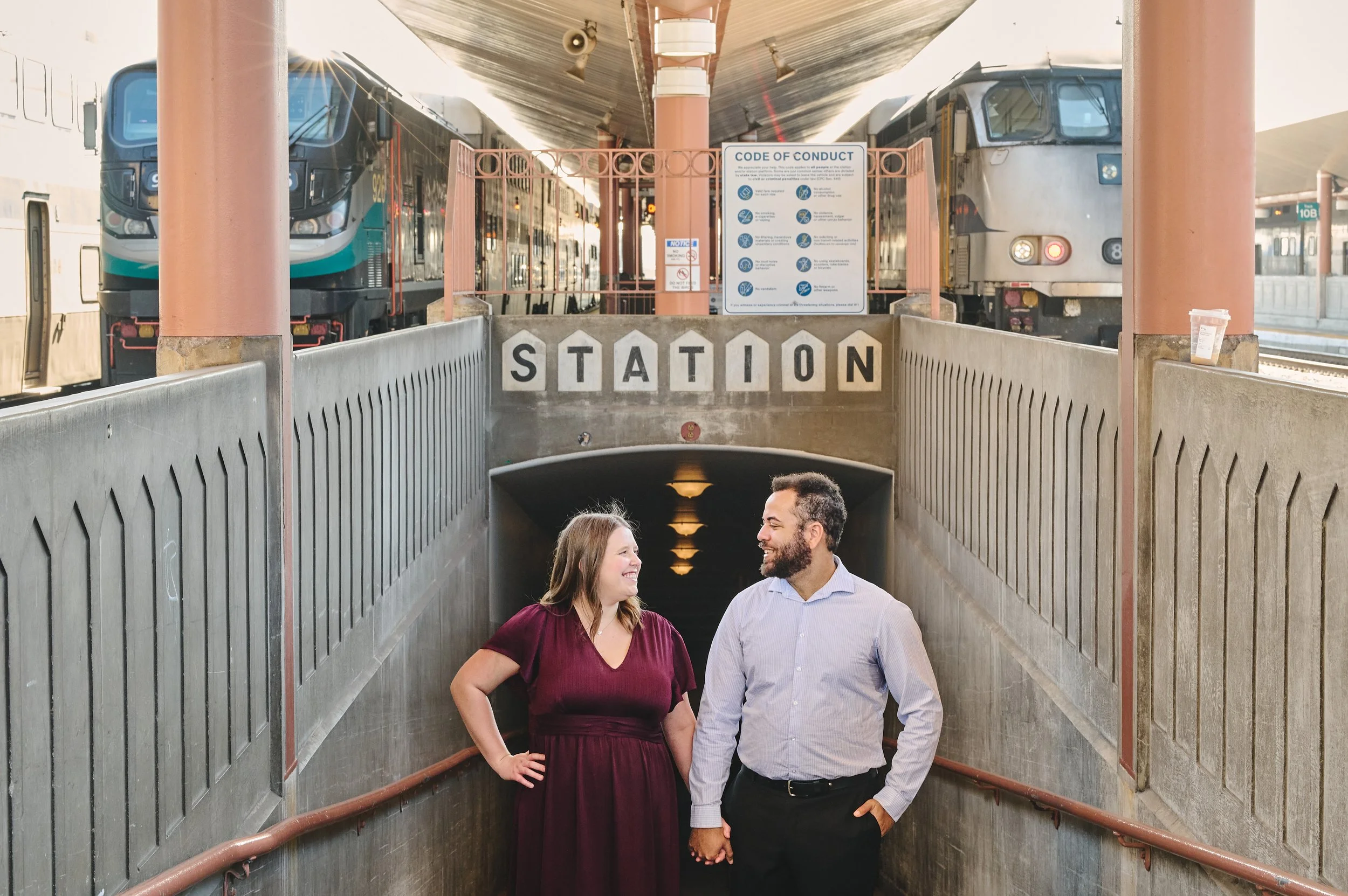 Union Station Engagement - Marissa and David