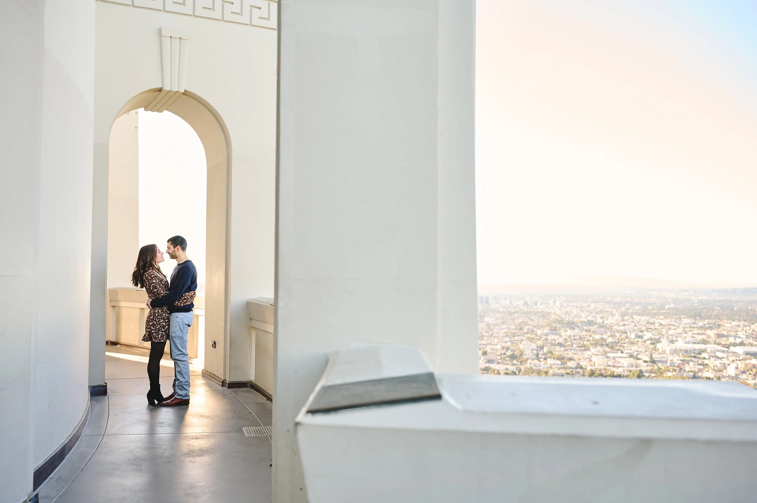 Griffith Observatory Engagment - Natasha &amp; Michael