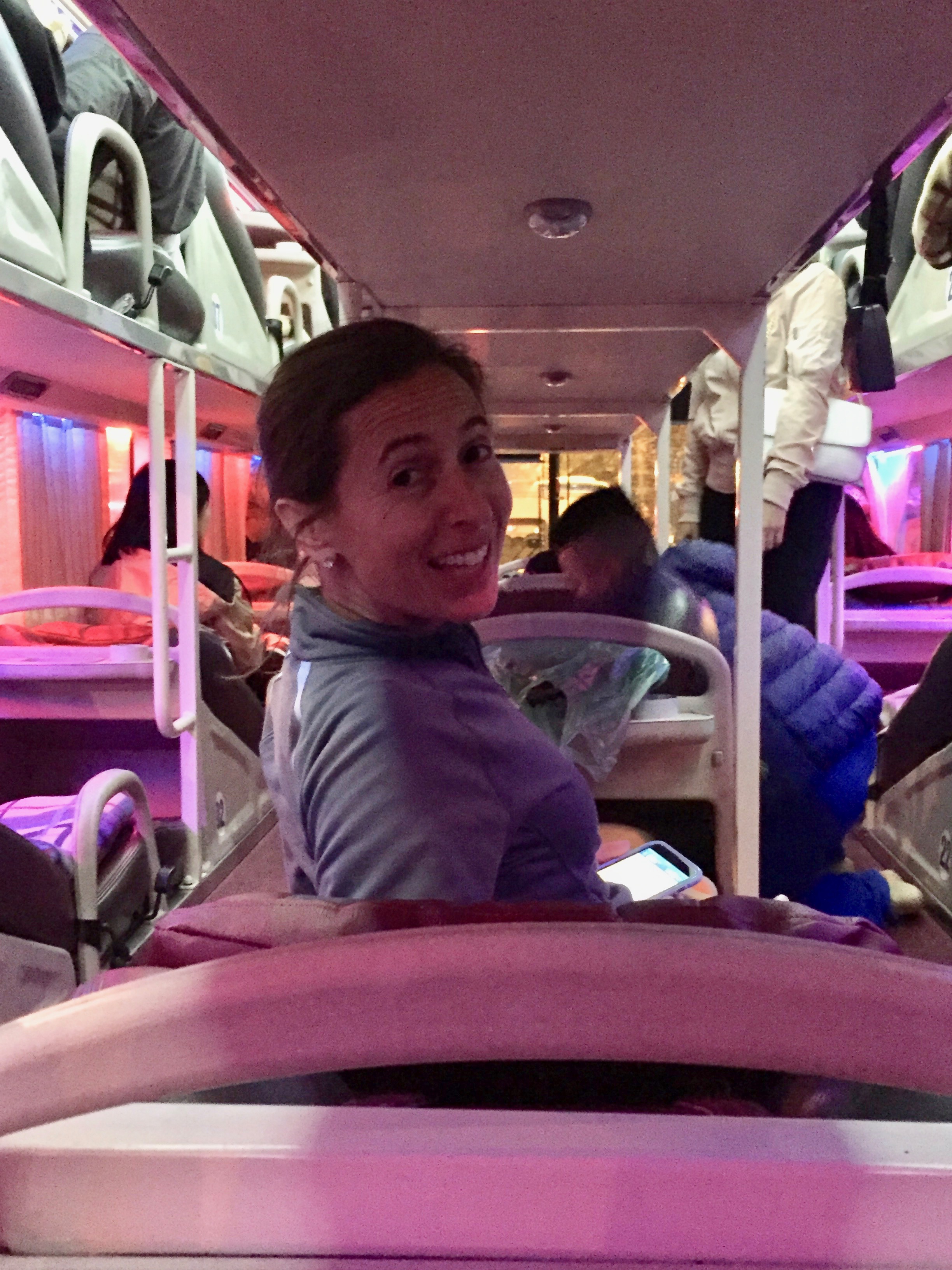 Ah, the sleeper bus zzzzz!