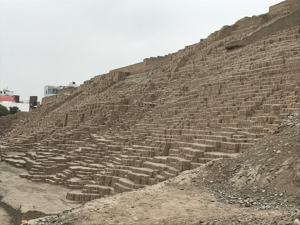 Steps to the 25M high pyramid