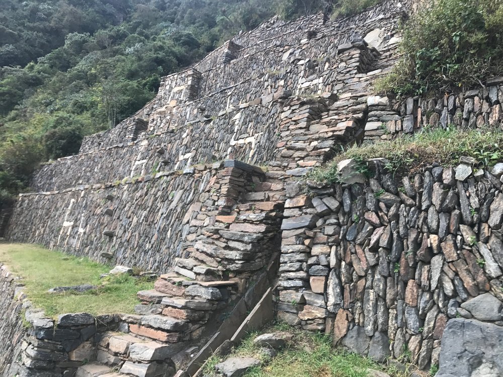 Llama Terraces at Choquequirao