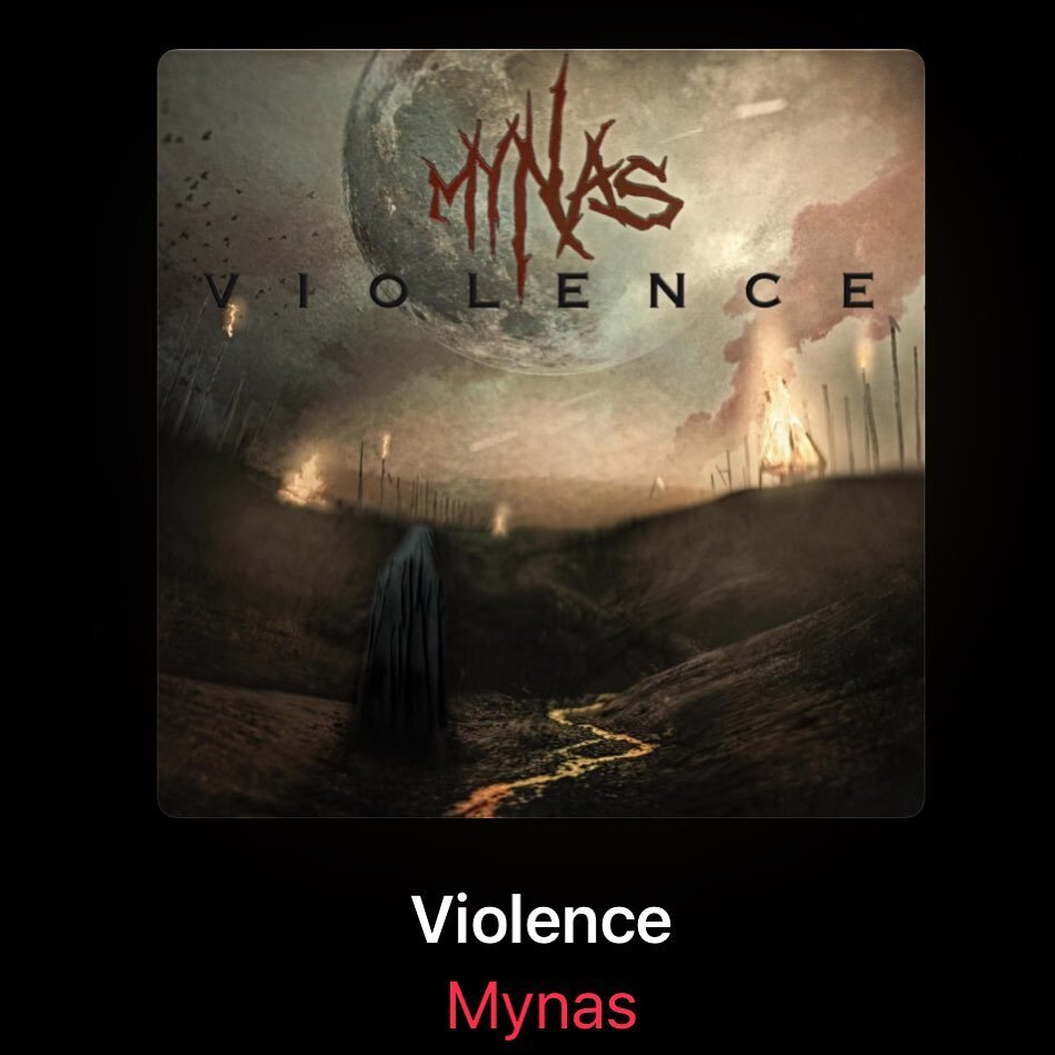 Out now on all streaming platforms check it out! #violence #newmusic #mynas #mynasband #metal