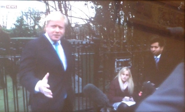 Chloë accidentally ends up on TV as she covers a story.