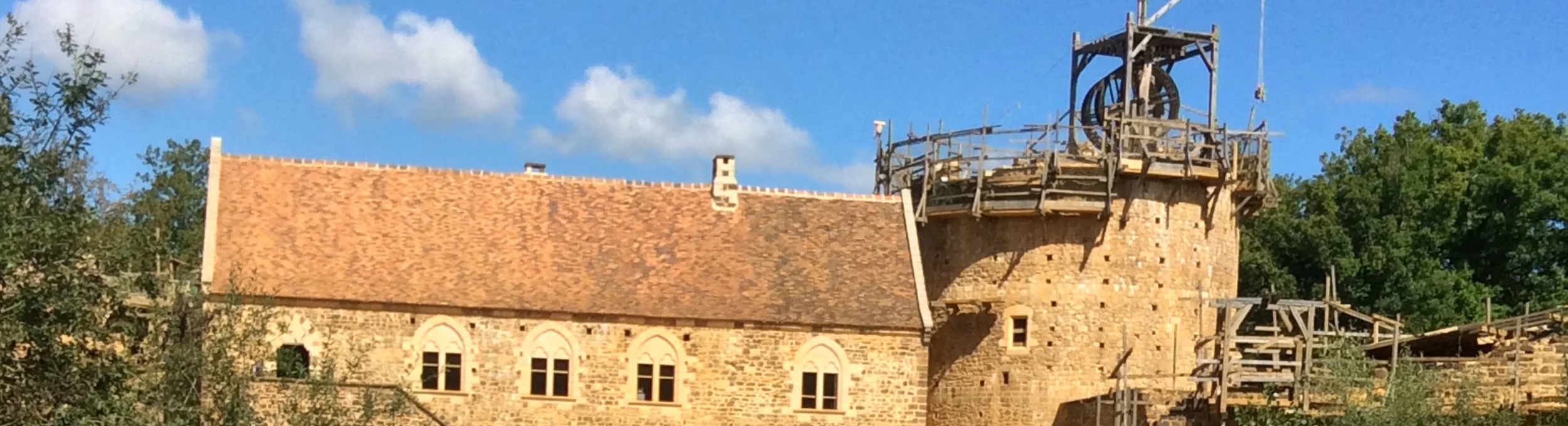 Guedelon Castle in France banner.JPG