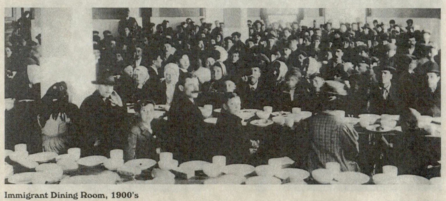 Ellis Island and the Statue of Liberty