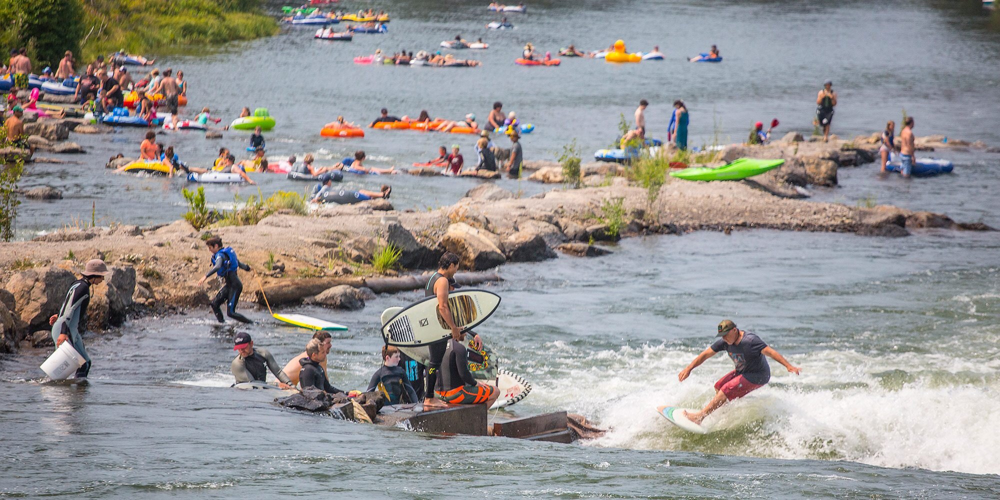 Surf Anywhere wave in Bend, Oregon