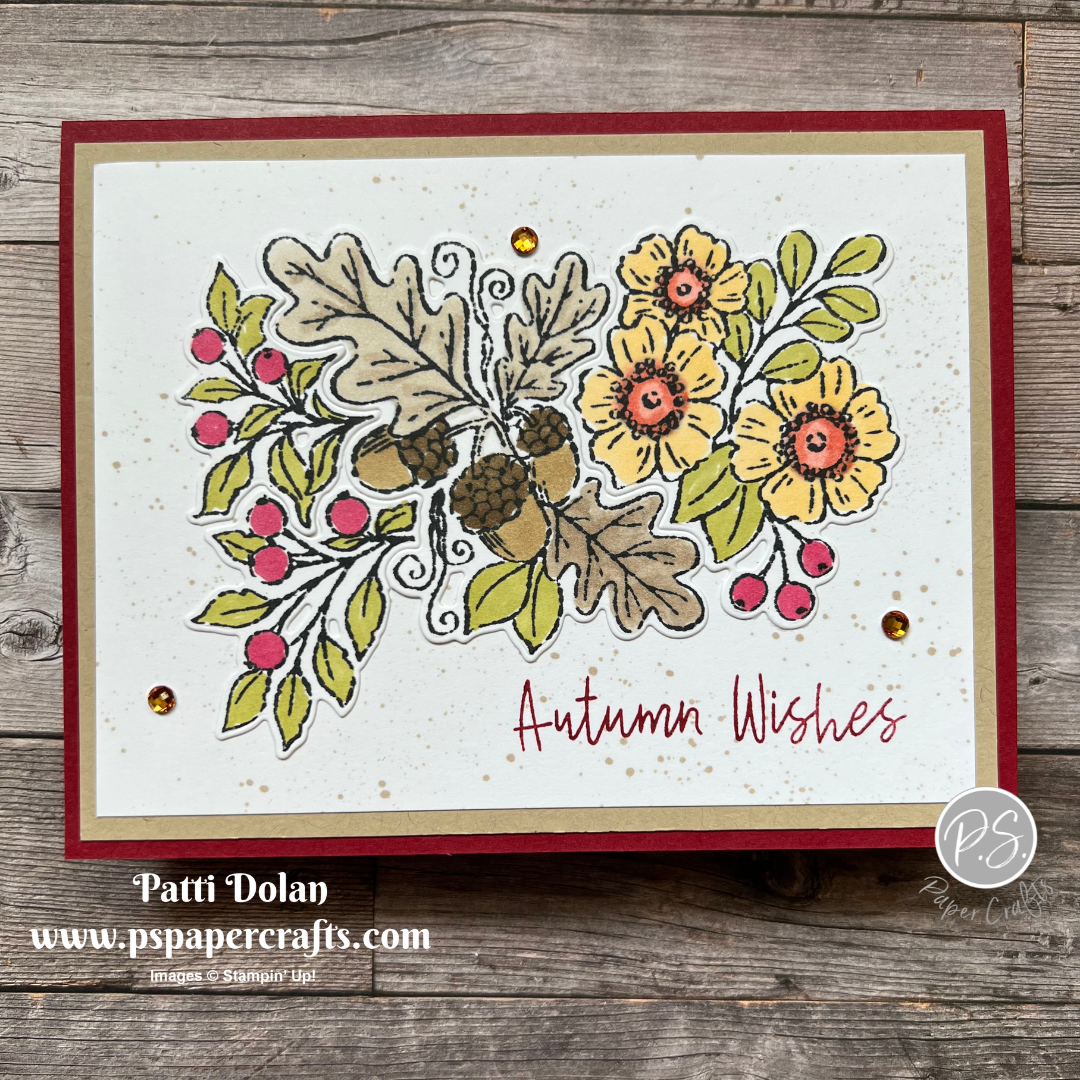 Fond Of Autumn Card — P.S. Paper Crafts