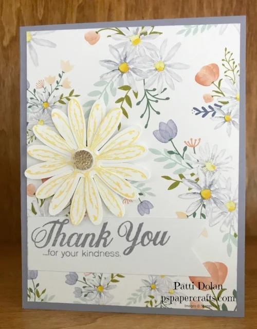 Daisy Thank You Cards — P.S. Paper Crafts
