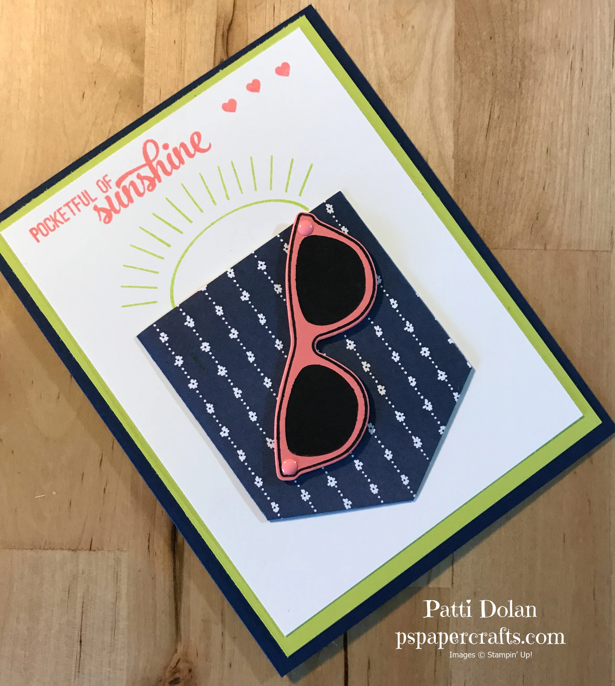 Color Challenge - Pocketful of Sunshine — P.S. Paper Crafts