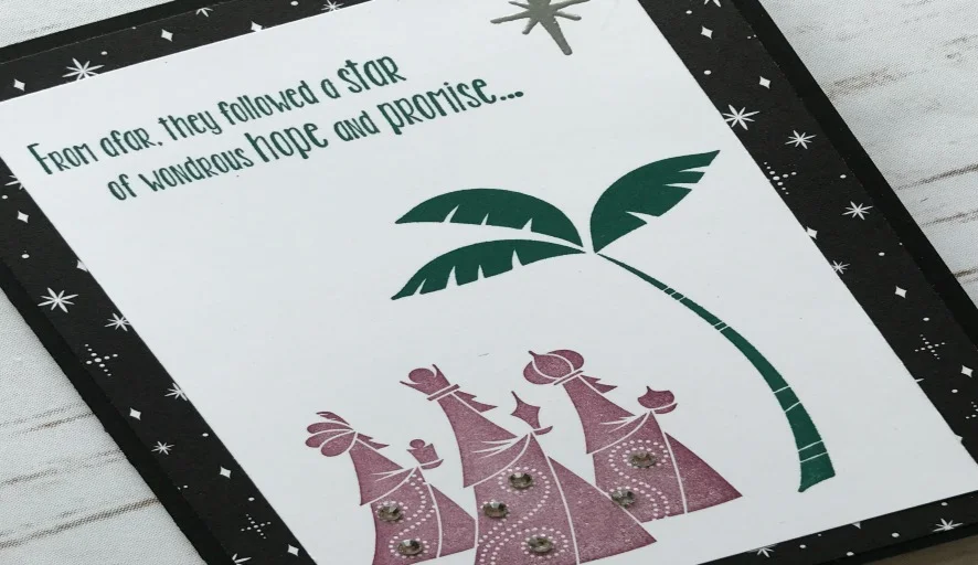 Wise Men Christmas Card - Week 2 of 12 Weeks of Christmas!