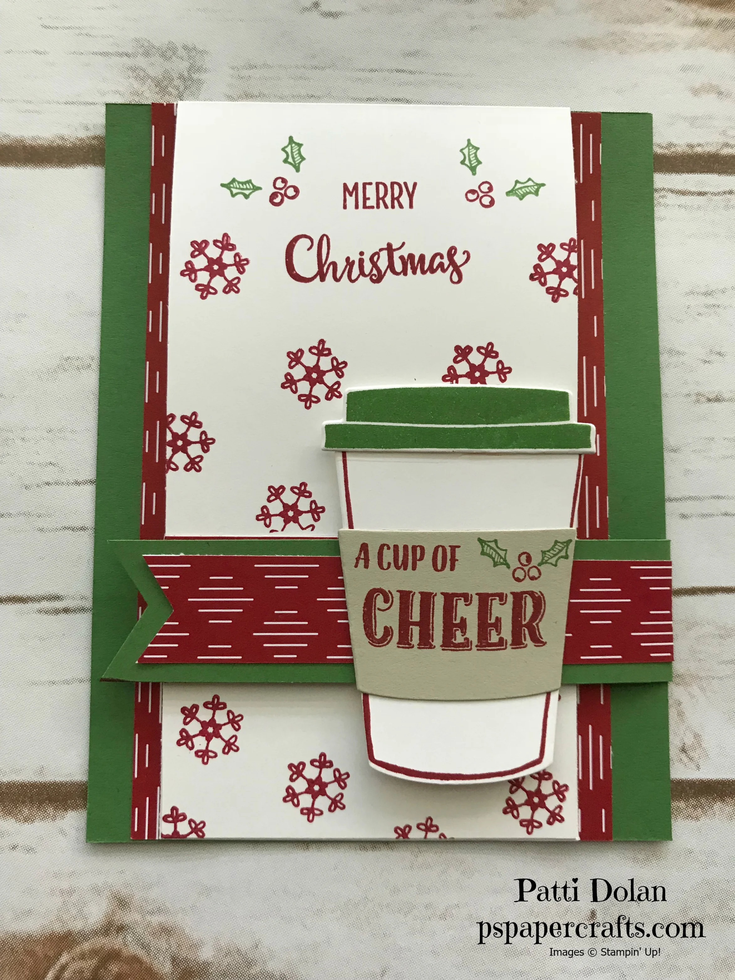 Merry Cafe Christmas Card with Gift Card Holder Single1.jpg