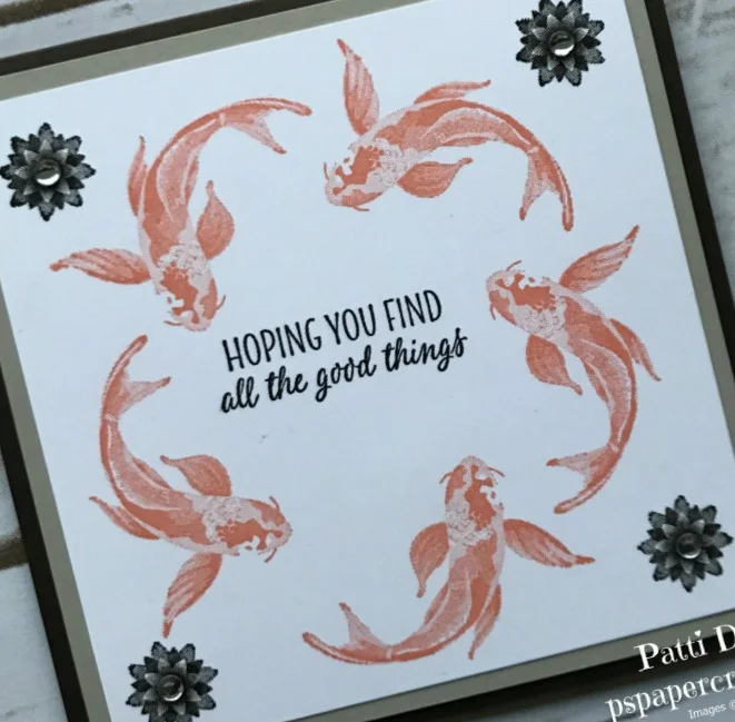 Fun Koi Fish Card 