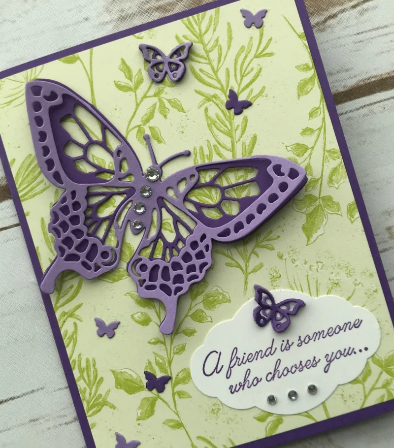 Beauty Abounds Butterfly Card