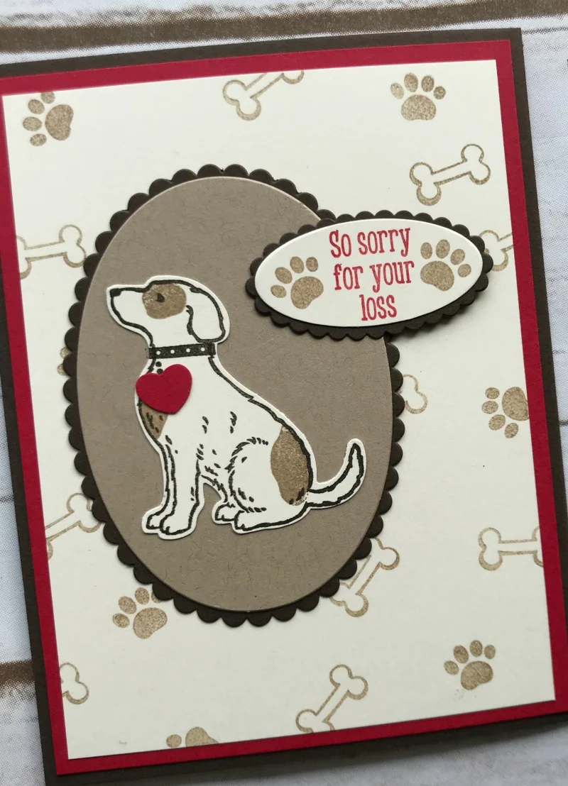 Happy Tails - Loss of Pet Card