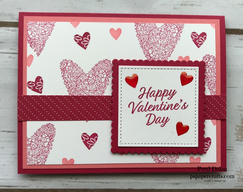 Sweet and Simple Valentine's Day Card — P.S. Paper Crafts