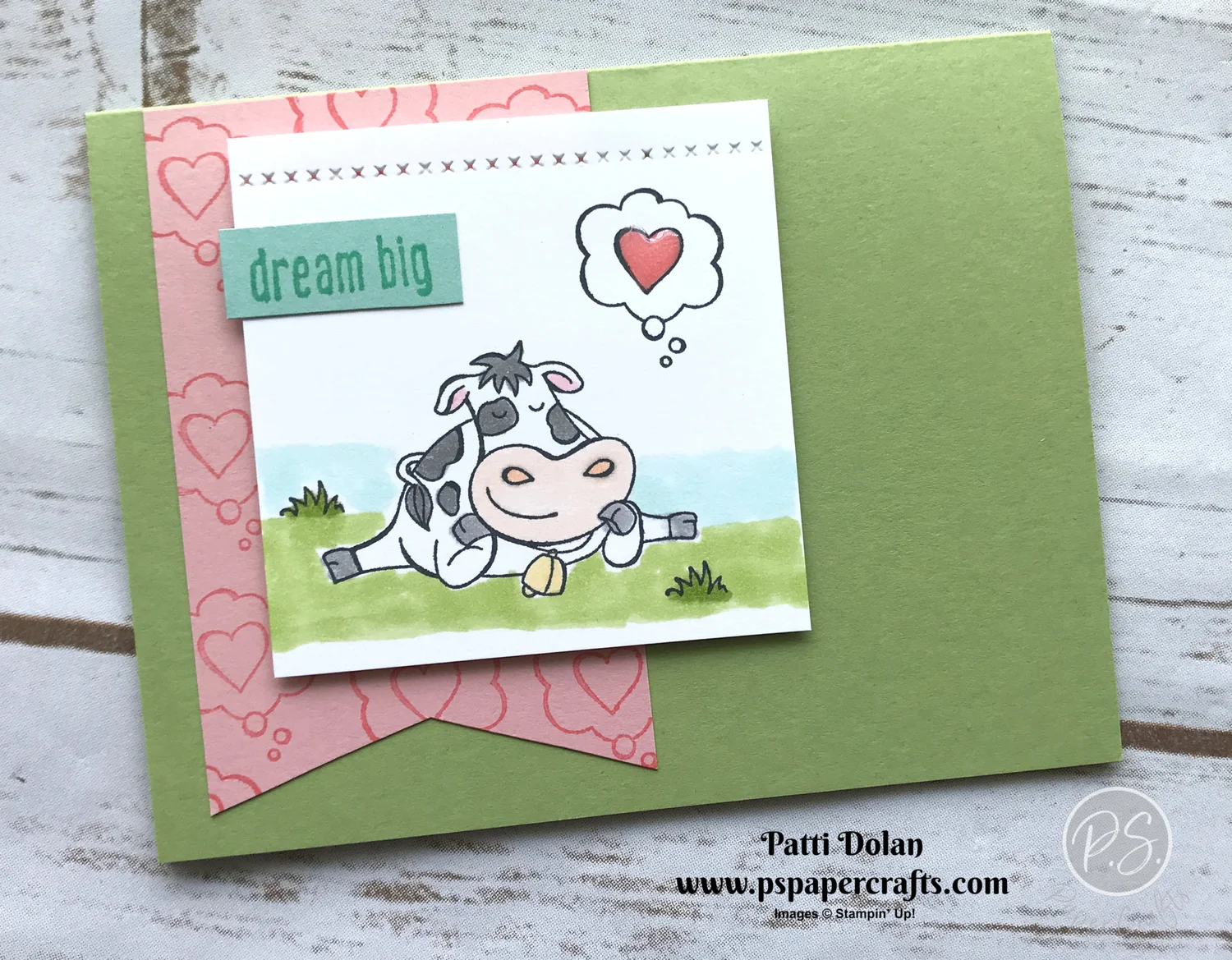 Dream Big --- Over The Moon — P.S. Paper Crafts