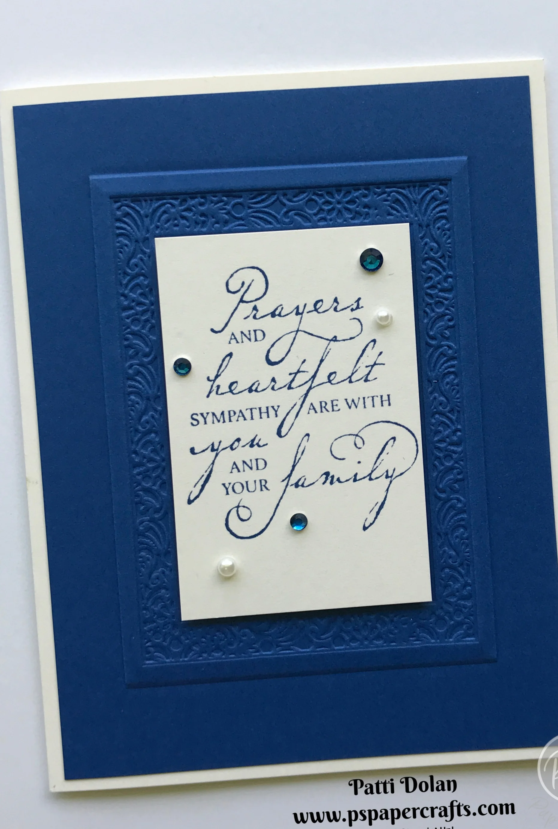 Woven Heirlooms Sympathy Card