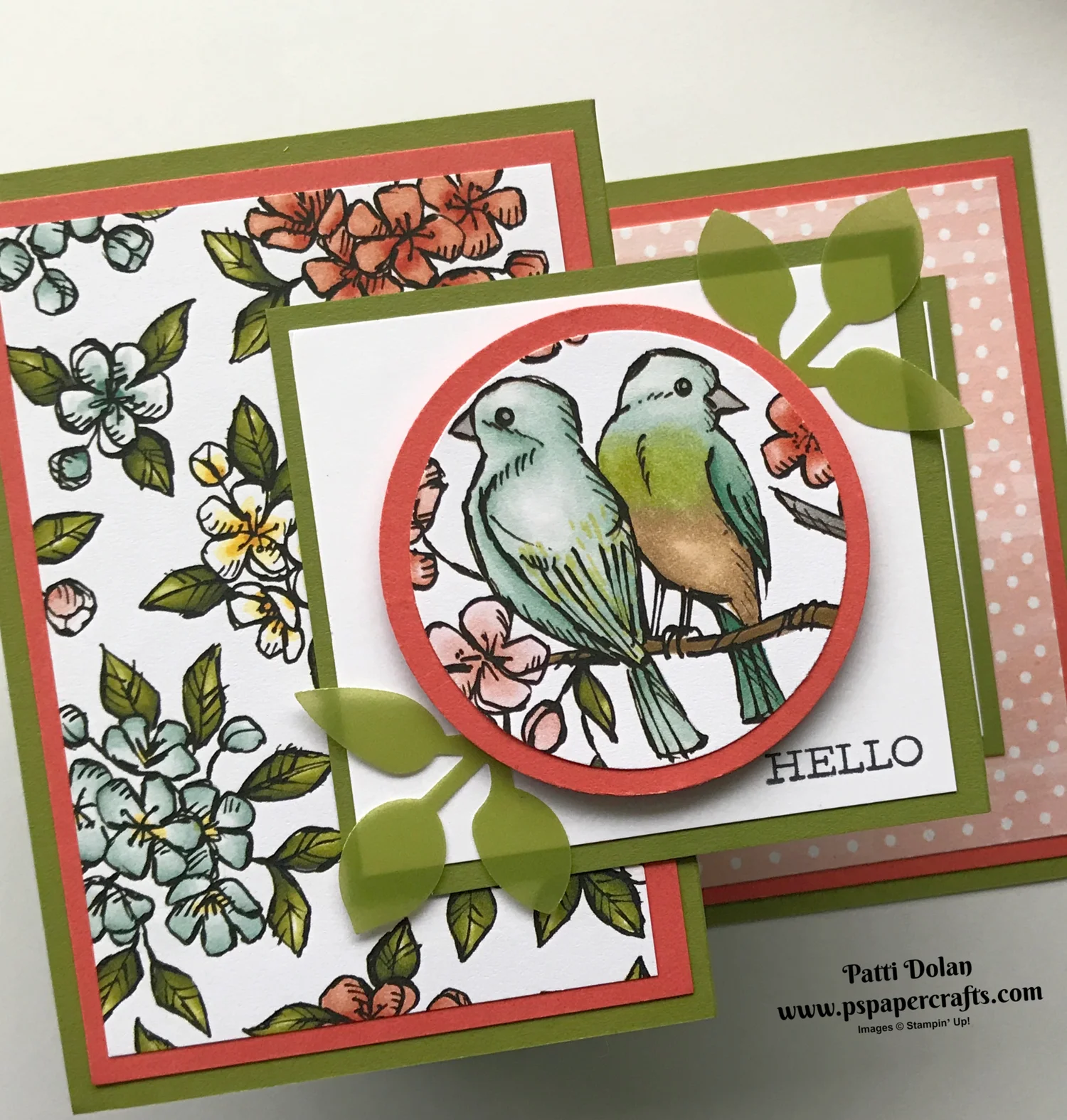 fun double z fold card — p.s. paper crafts fun double z fold