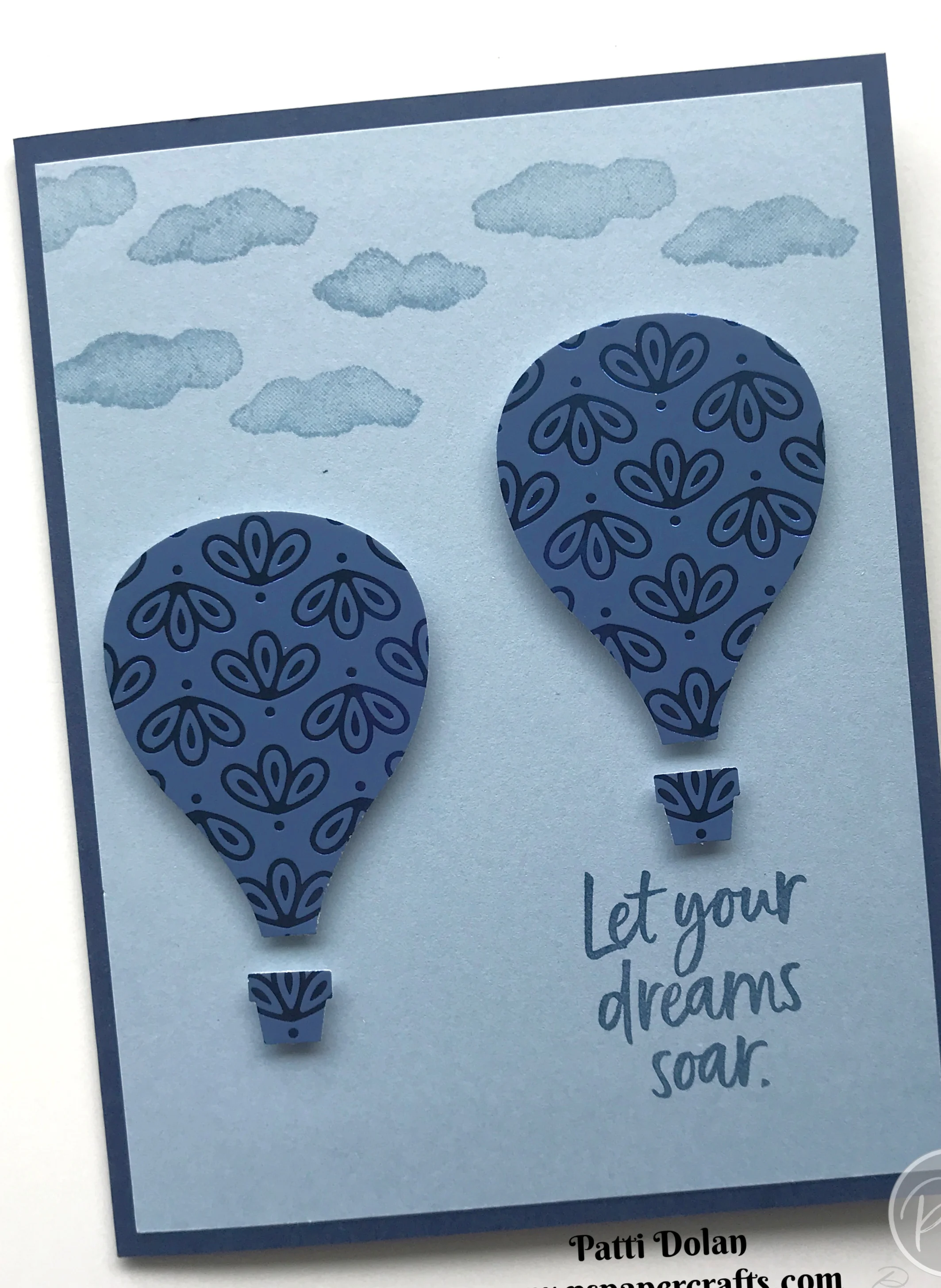 Quick Card using Above The Clouds