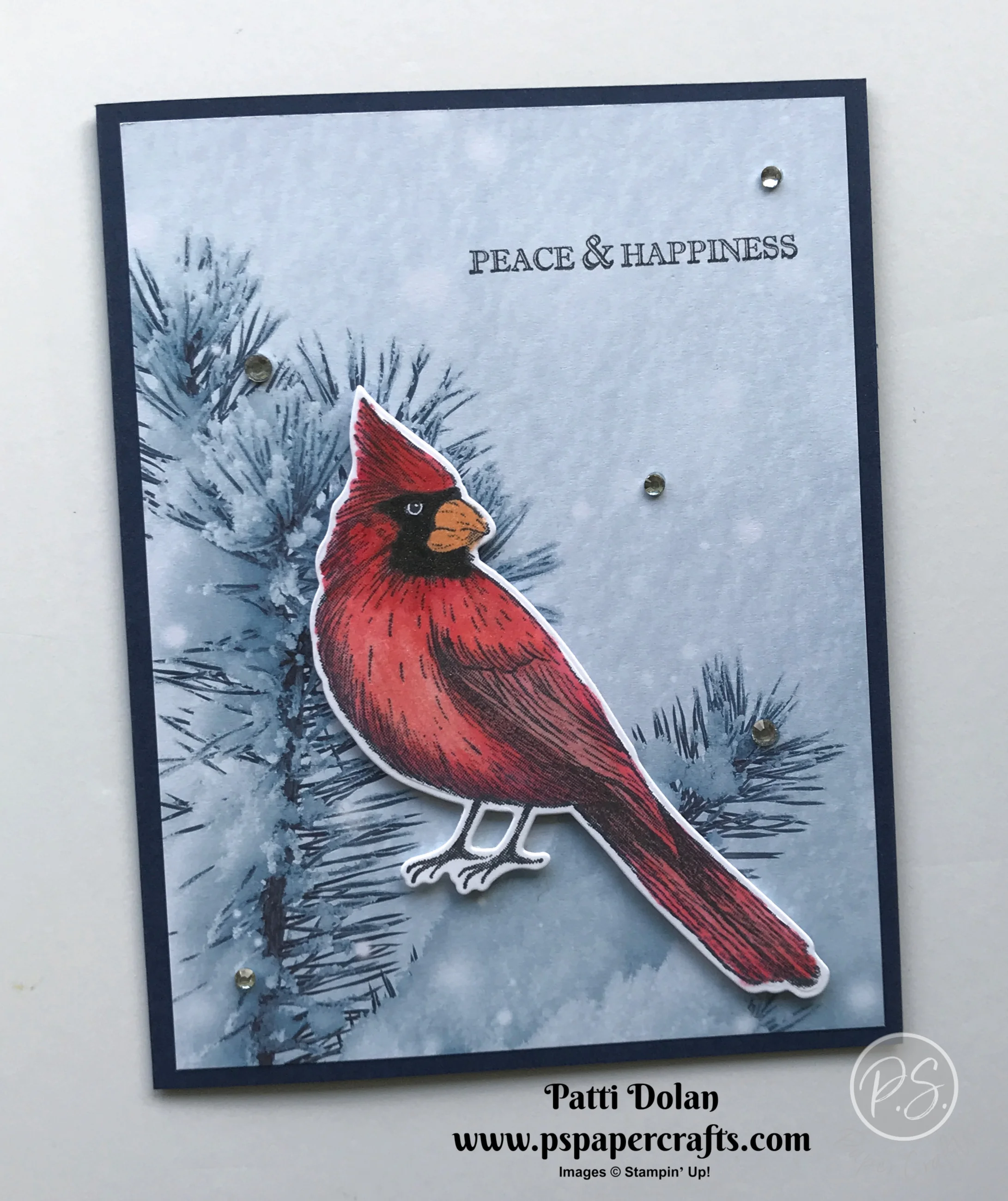 Toile Christmas Peace & Happiness3.jpg