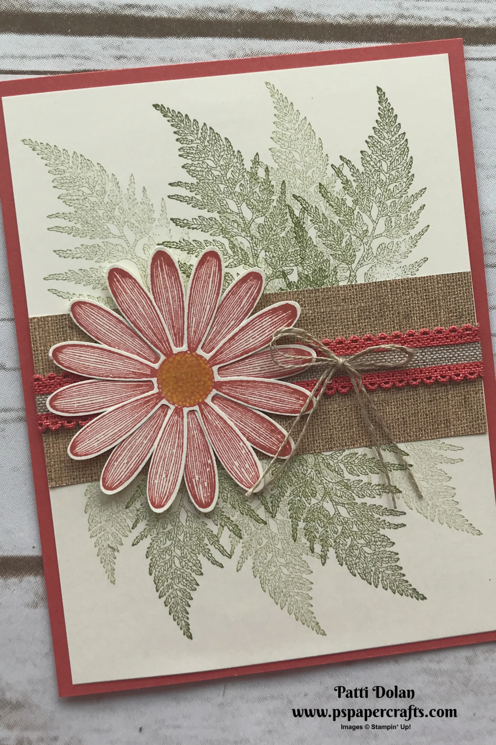 Daisy Lane Fall Card