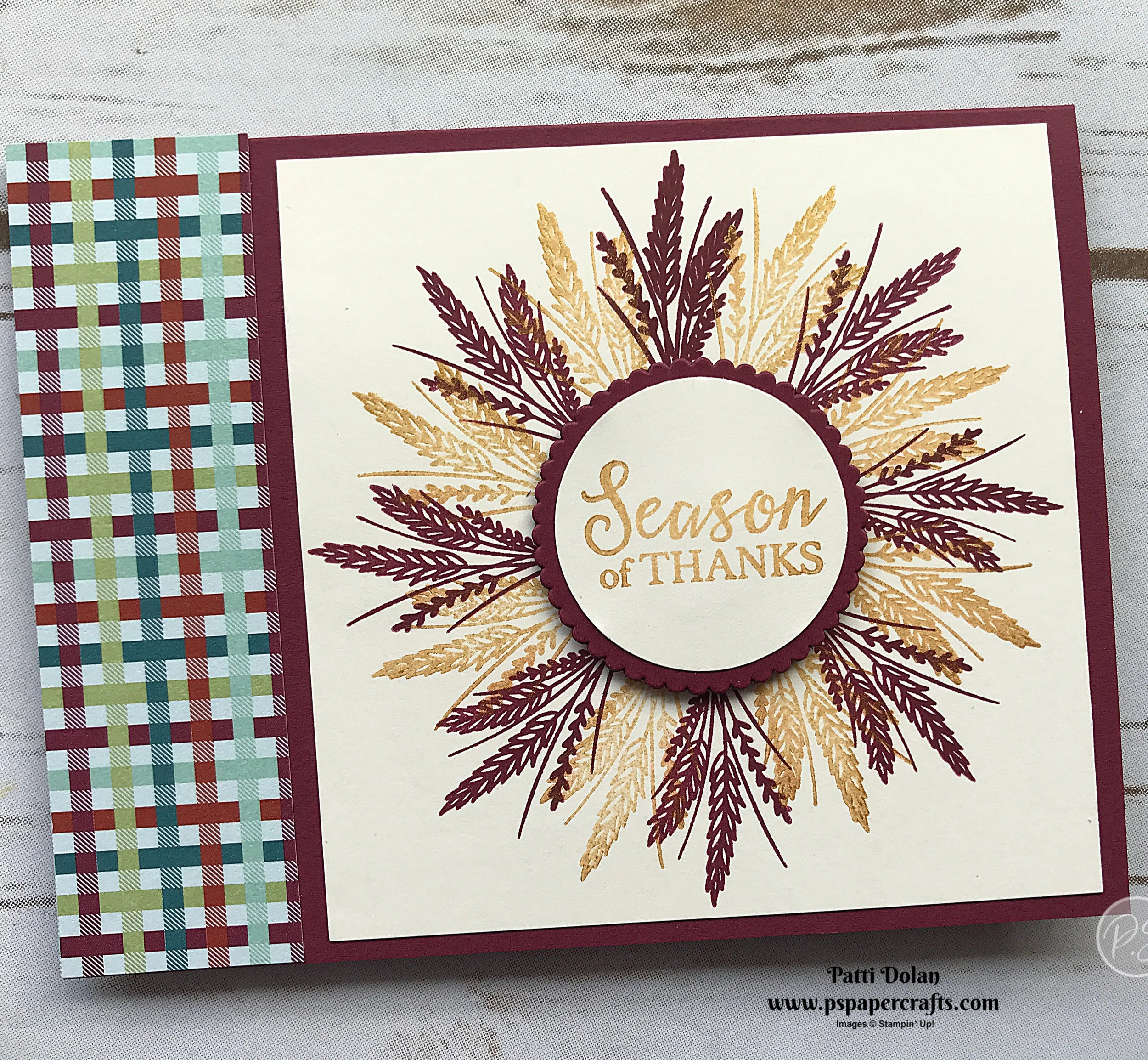 Gather Together Beautiful Wheat Wreath