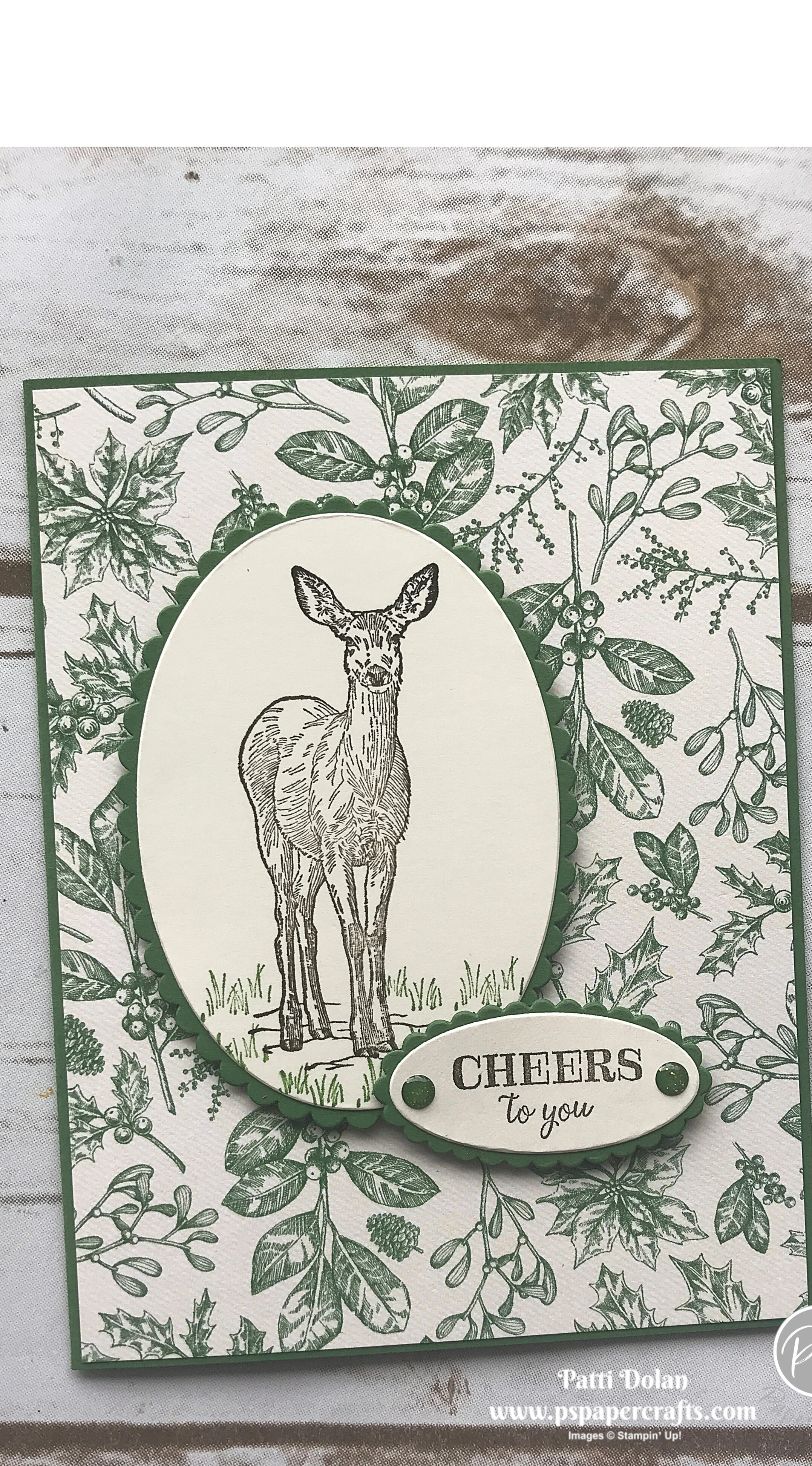 Masculine Winter Birthday Card