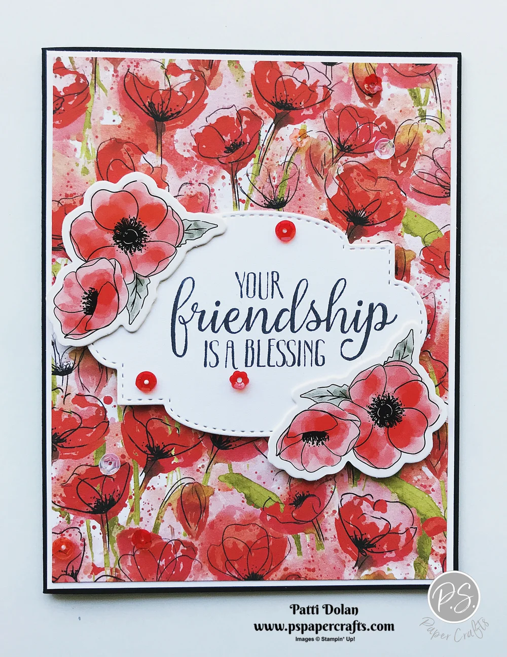 Super Simple Friendship Card — P.S. Paper Crafts