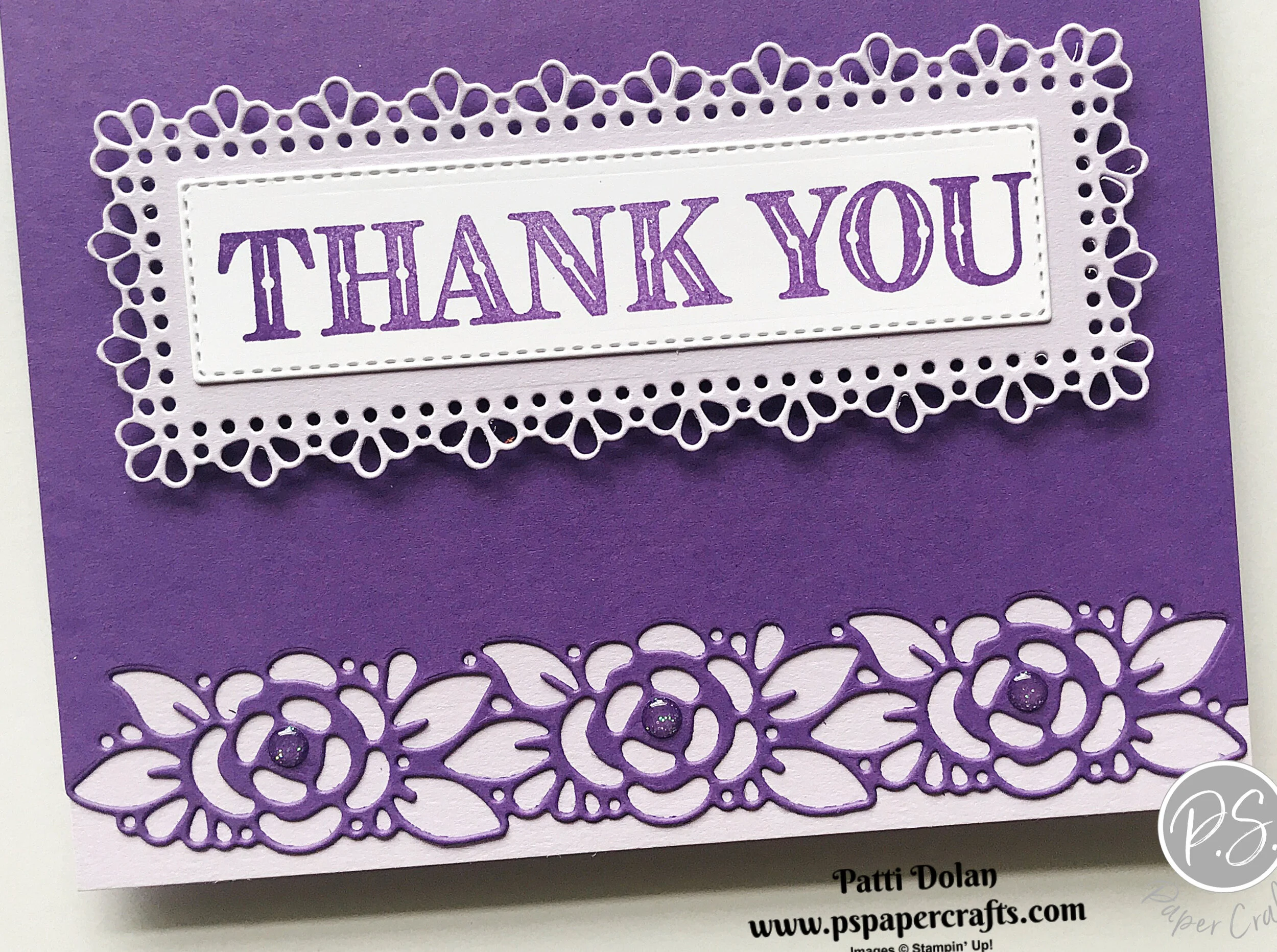 Ornate Garden Thank You Card