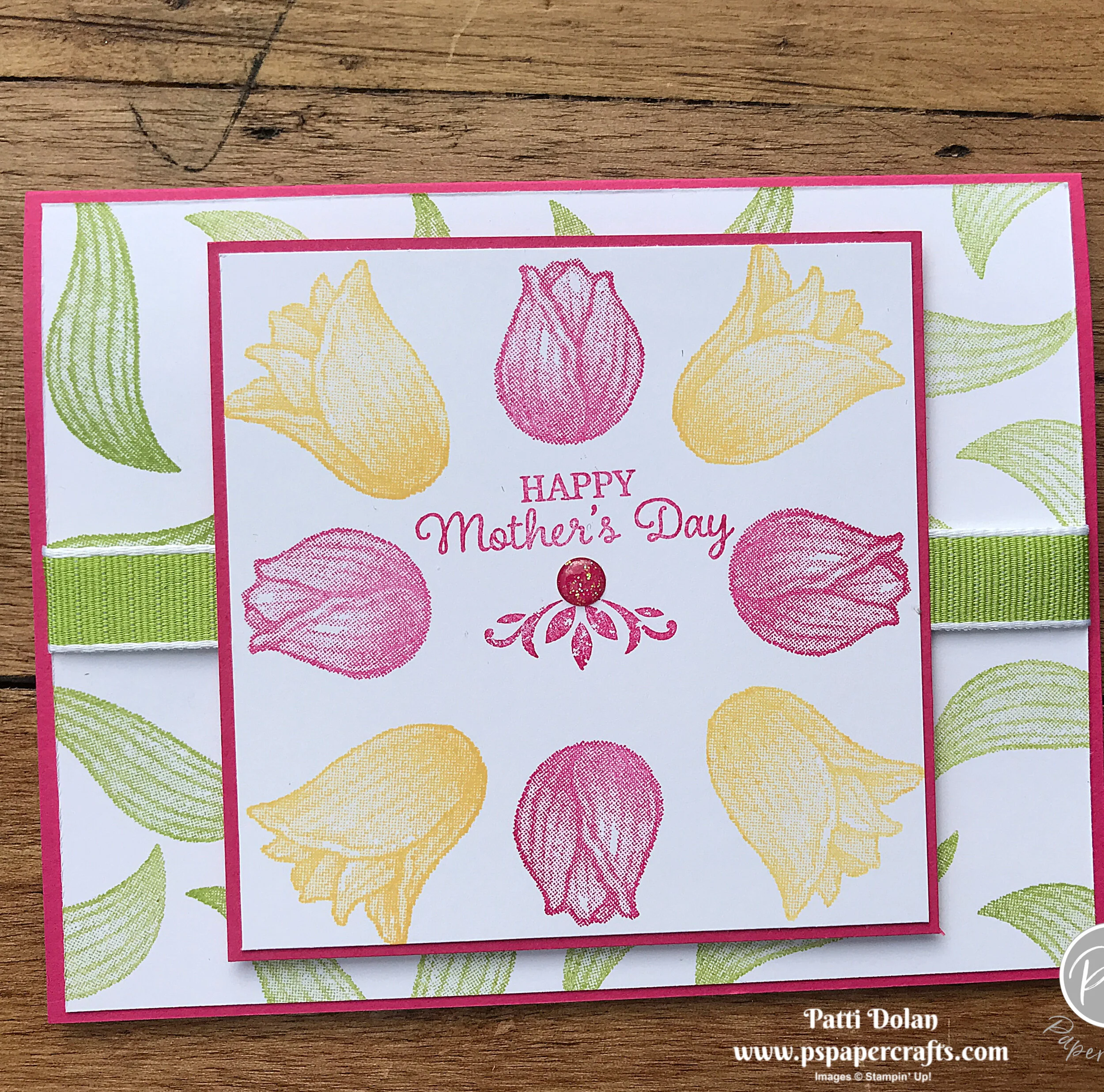Mother's Day Tulip Card
