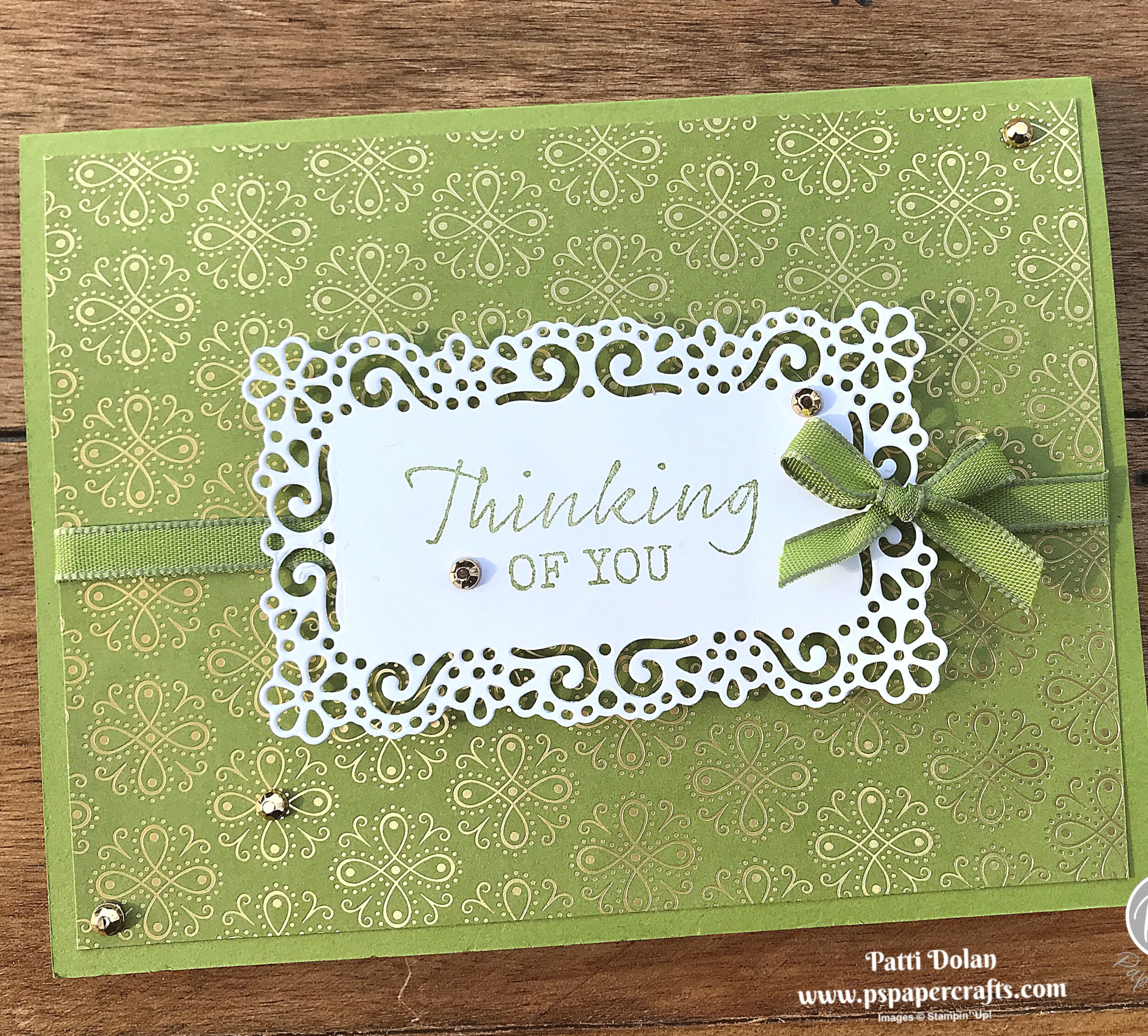 Elegant Thinking Of You Card