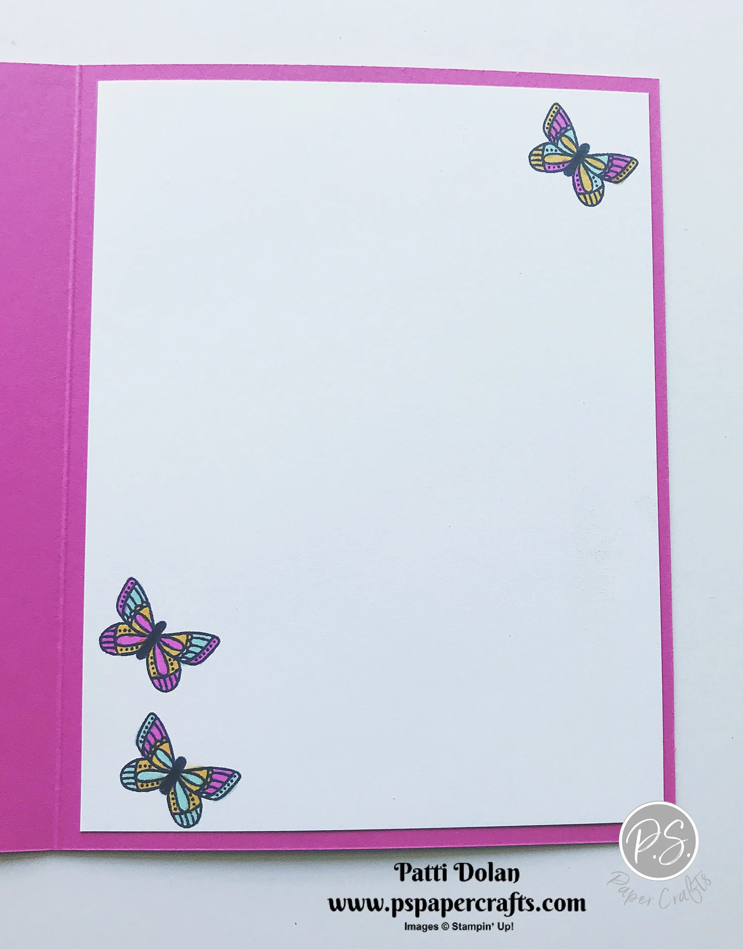 Sketch Saturday - Butterfly Gala — P.S. Paper Crafts