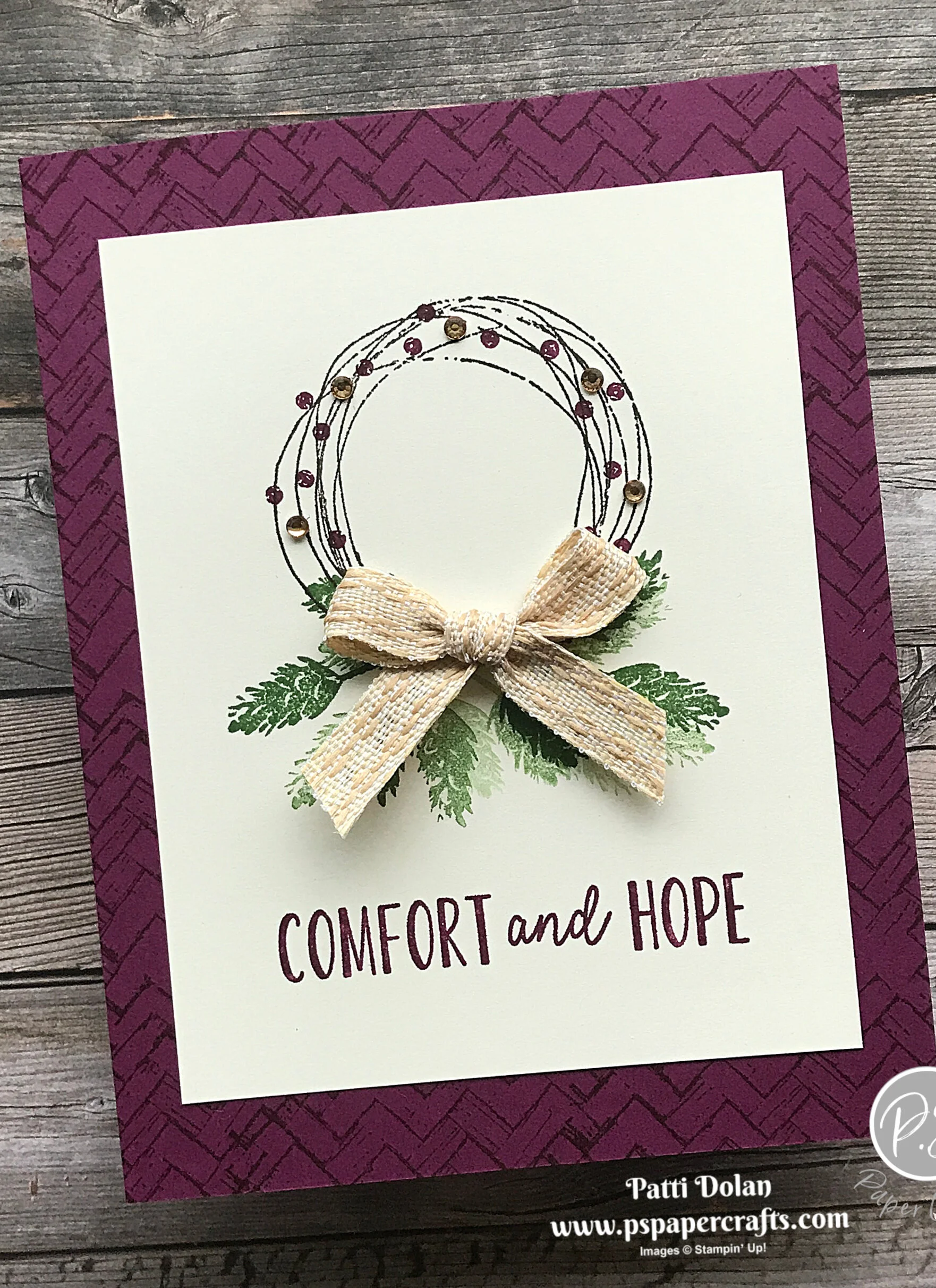 Simple Comfort and Hope Card