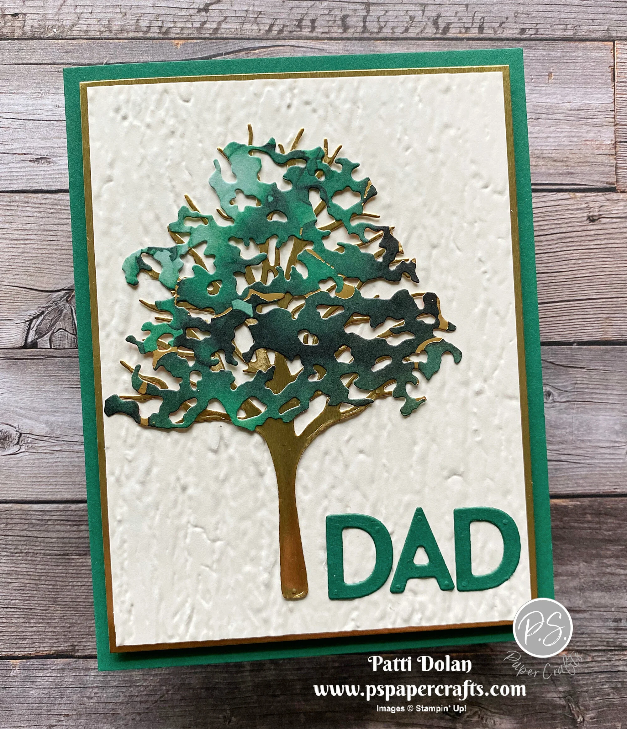 Beauty of Friendship Father's Day Card — P.S. Paper Crafts