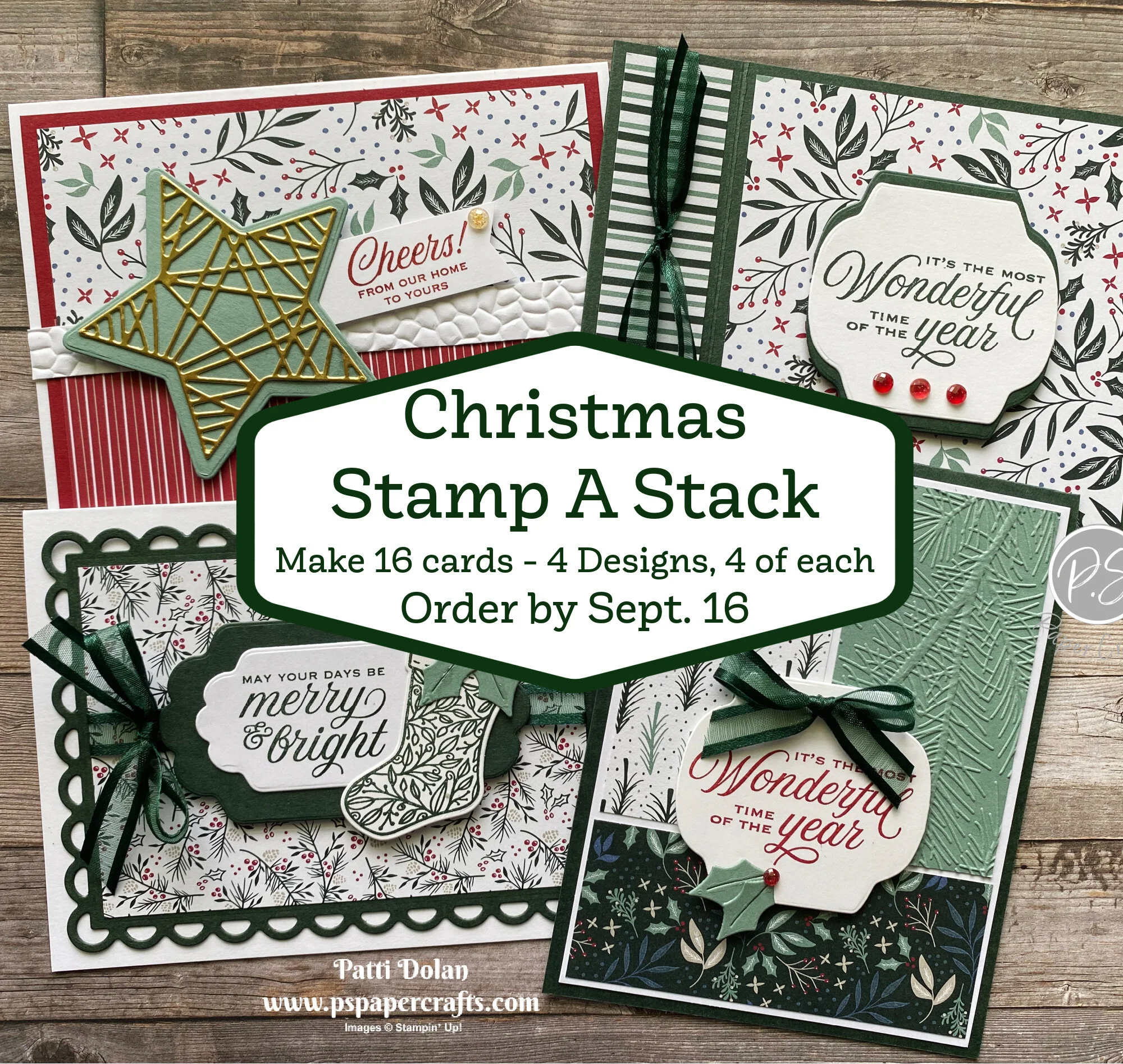 Christmas Stamp A Stack